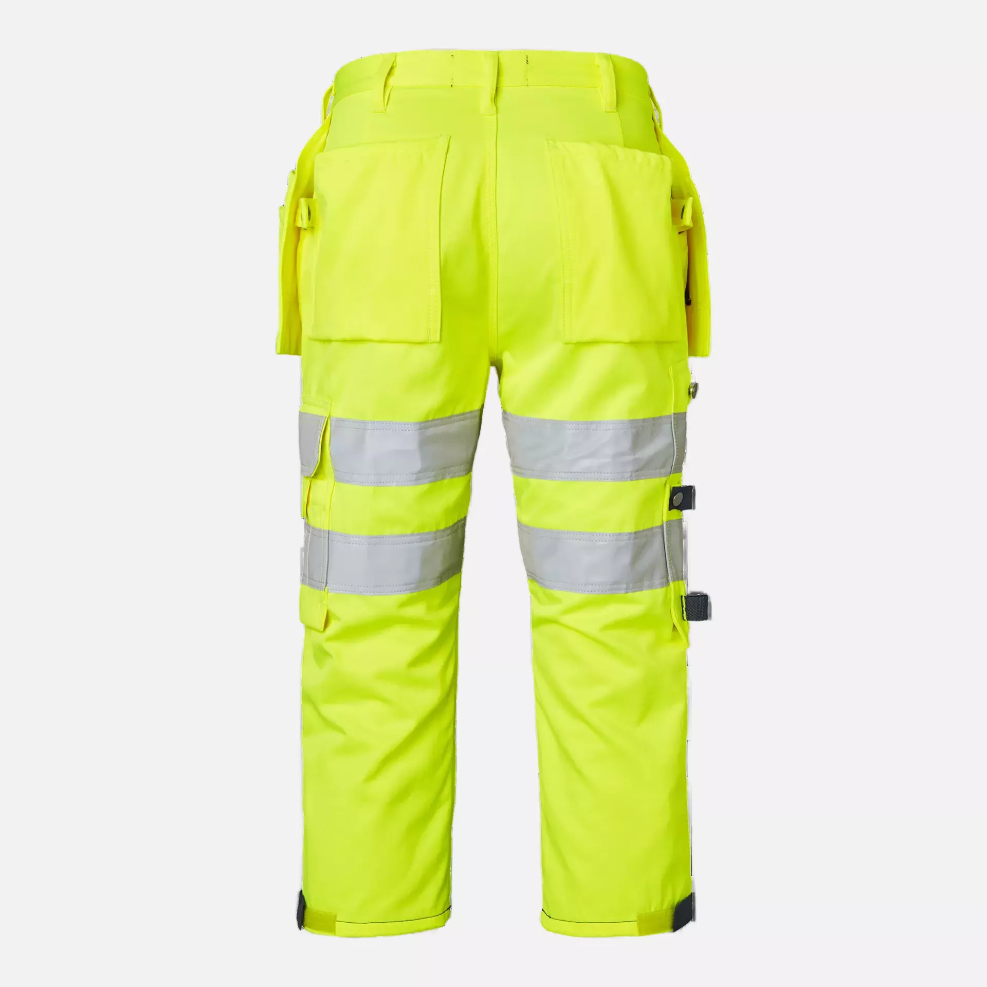 Top Swede 1000826983, Craftsmen 3/4 Trousers High-Visibility, High Vis Yellow/Navy, image 2