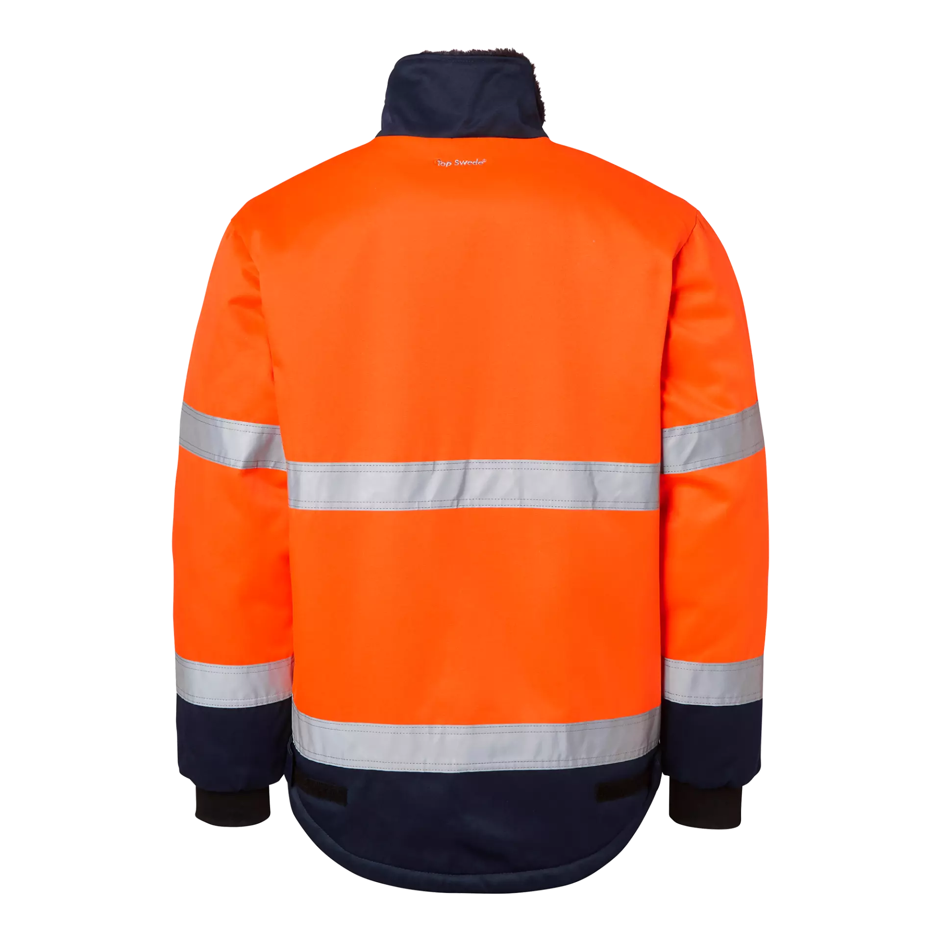 Top Swede 1000934991, Jacket, Fluorescent Orange/Navy, image 2