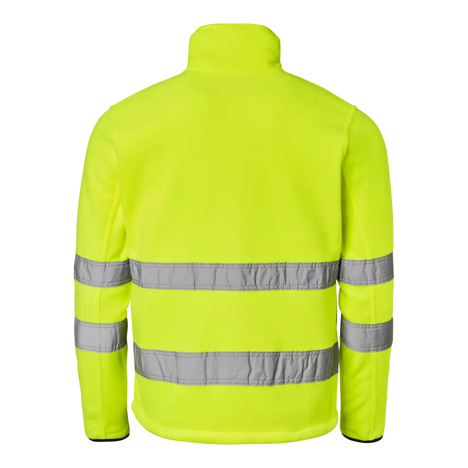 Top Swede 1000924712, High-Visibility Fleece Jacket, High Vis Yellow, image 2, gallery thumbnail