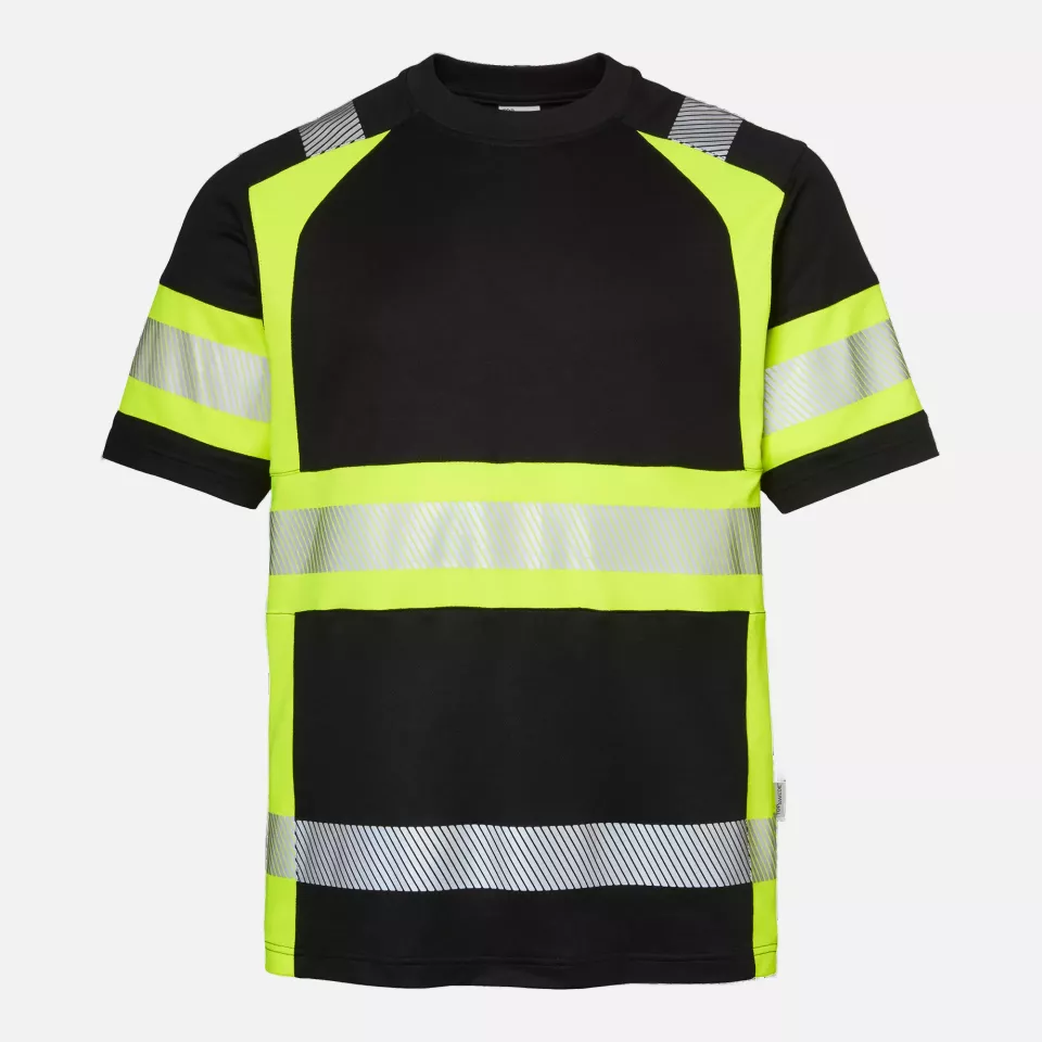 Top Swede 1001886914, 600 T-Shirt, Black/High Vis Yellow, image 1, gallery thumbnail