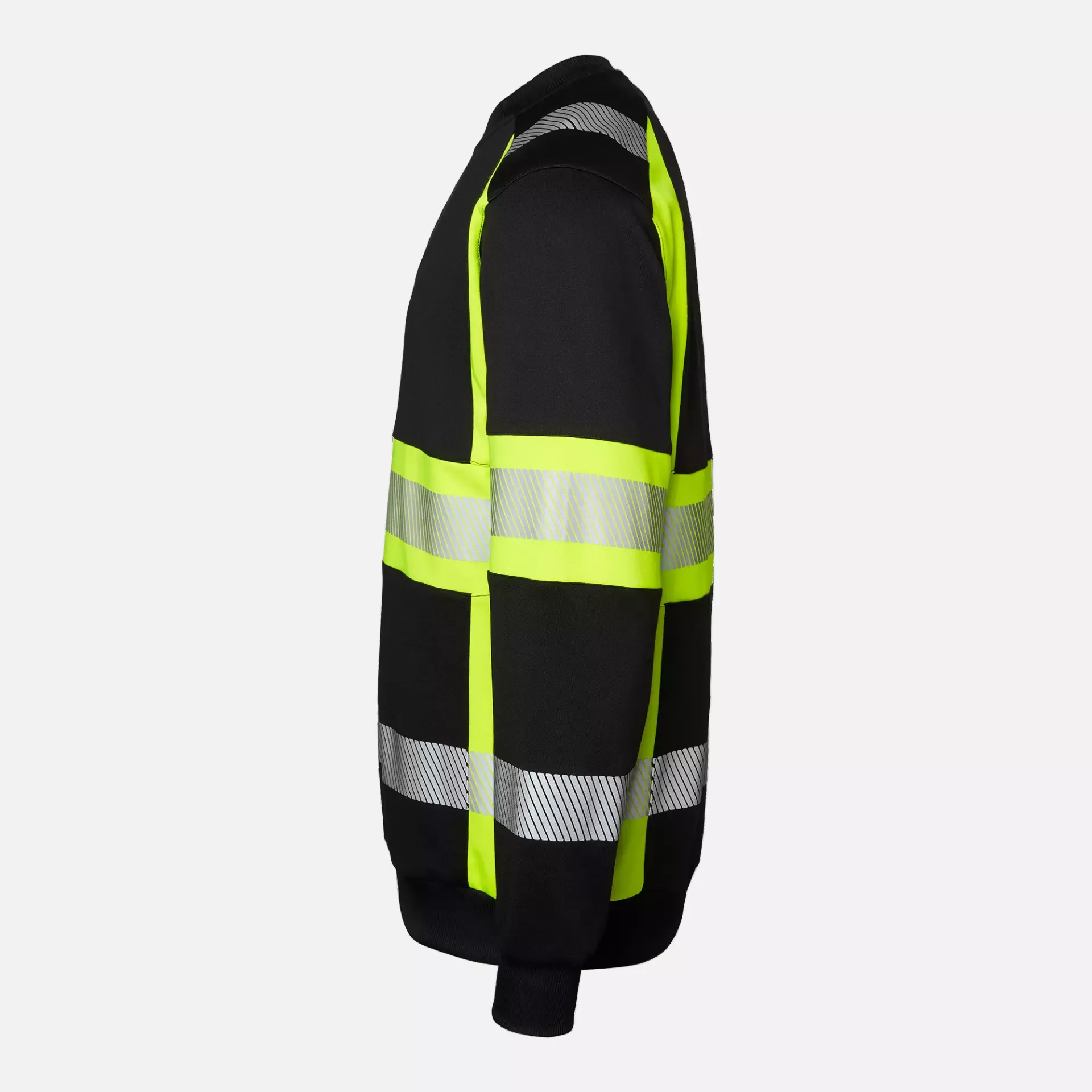 Top Swede 1001888914, Warnschutz-Sweatshirt, Schwarz/Gelb, image 4