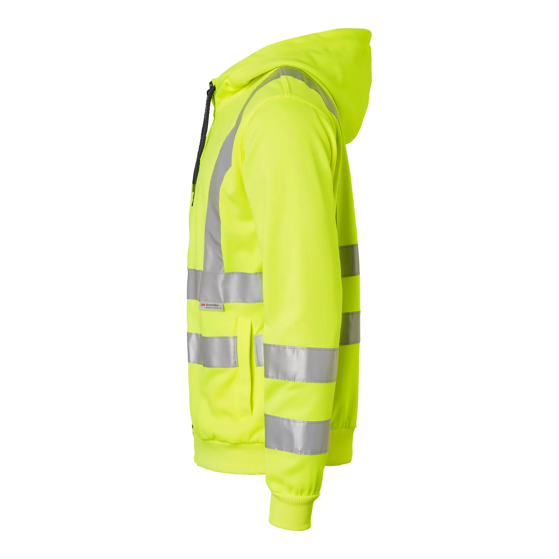 Top Swede 1000919712, Warnschutz-Sweatshirt, Gelb, image 4