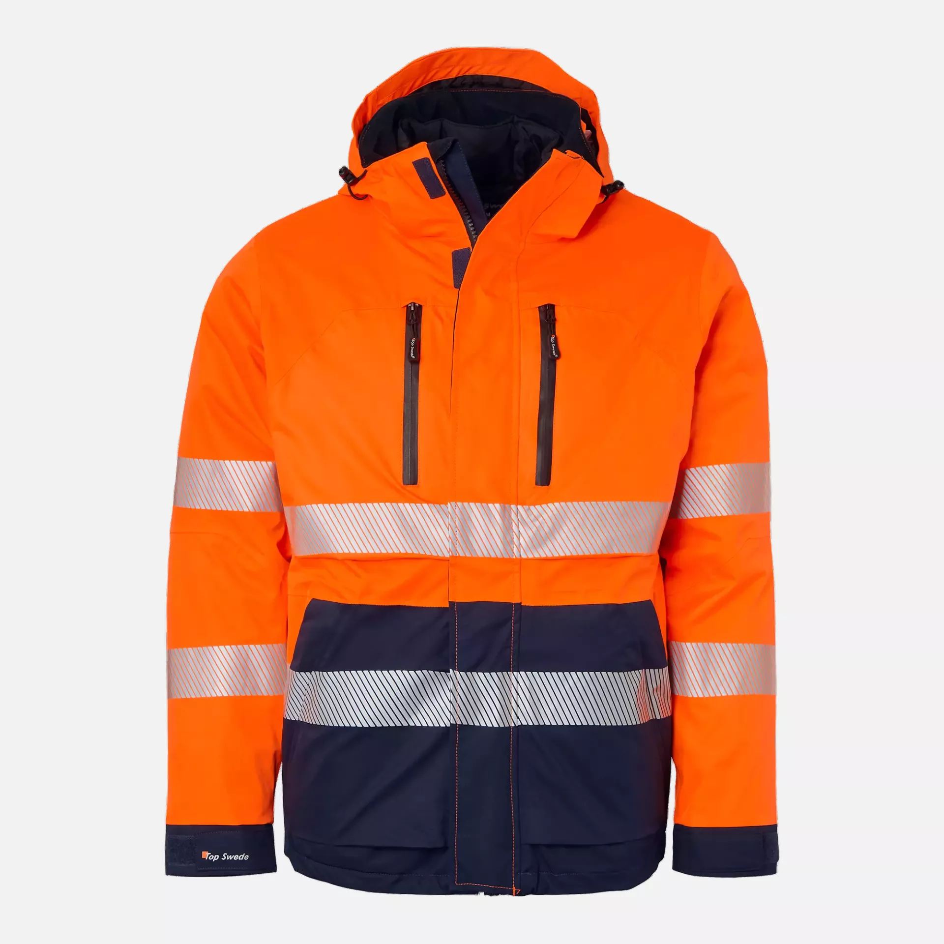 Top Swede 1000691991, Jacket Fluorescent, Orange/Navy, image 1