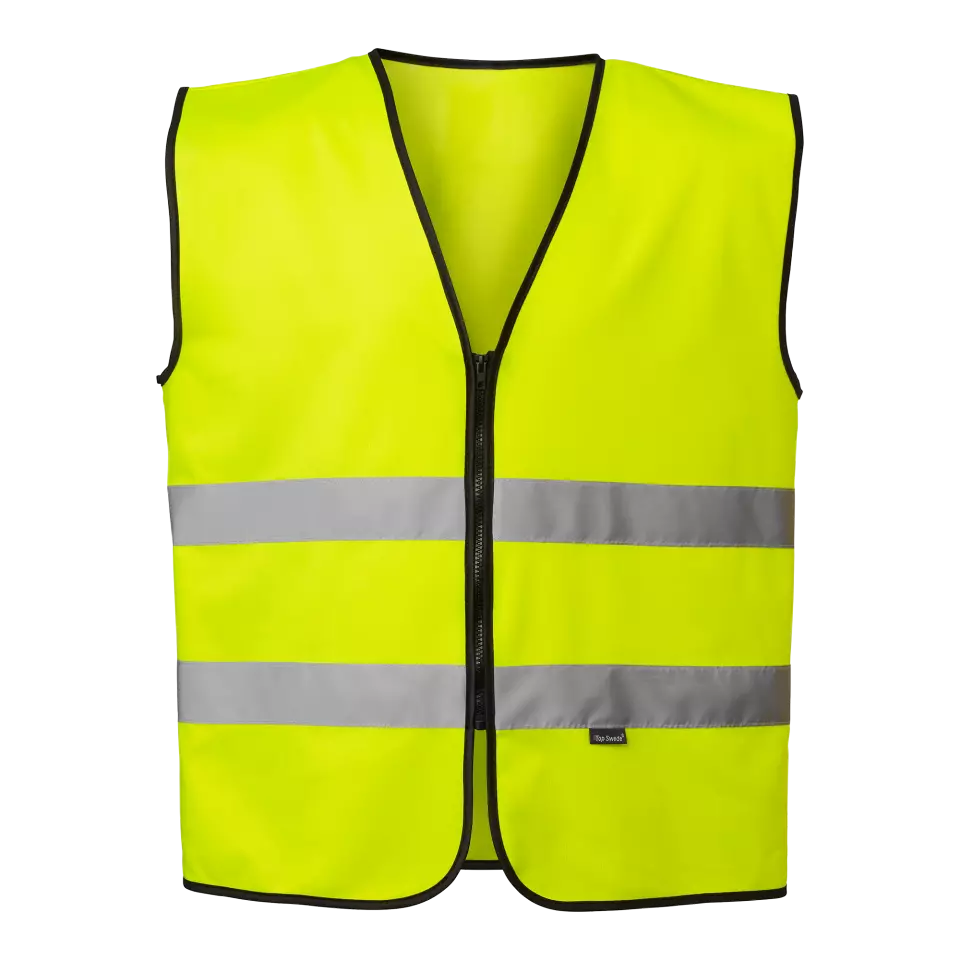 Top Swede 1000837712, High-Visibility Vest, Yellow, image 1, gallery thumbnail