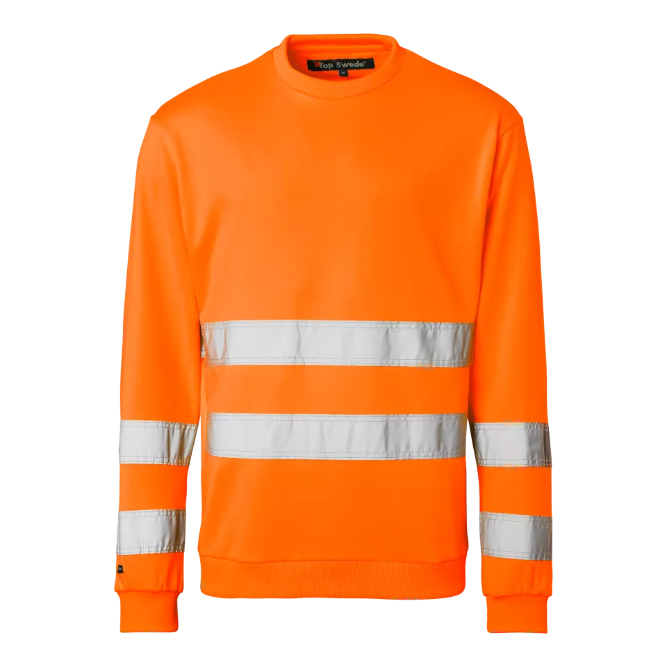 Top Swede 1000917811, Warnschutz-Sweatjacke, Warnorange, image 1, gallery thumbnail