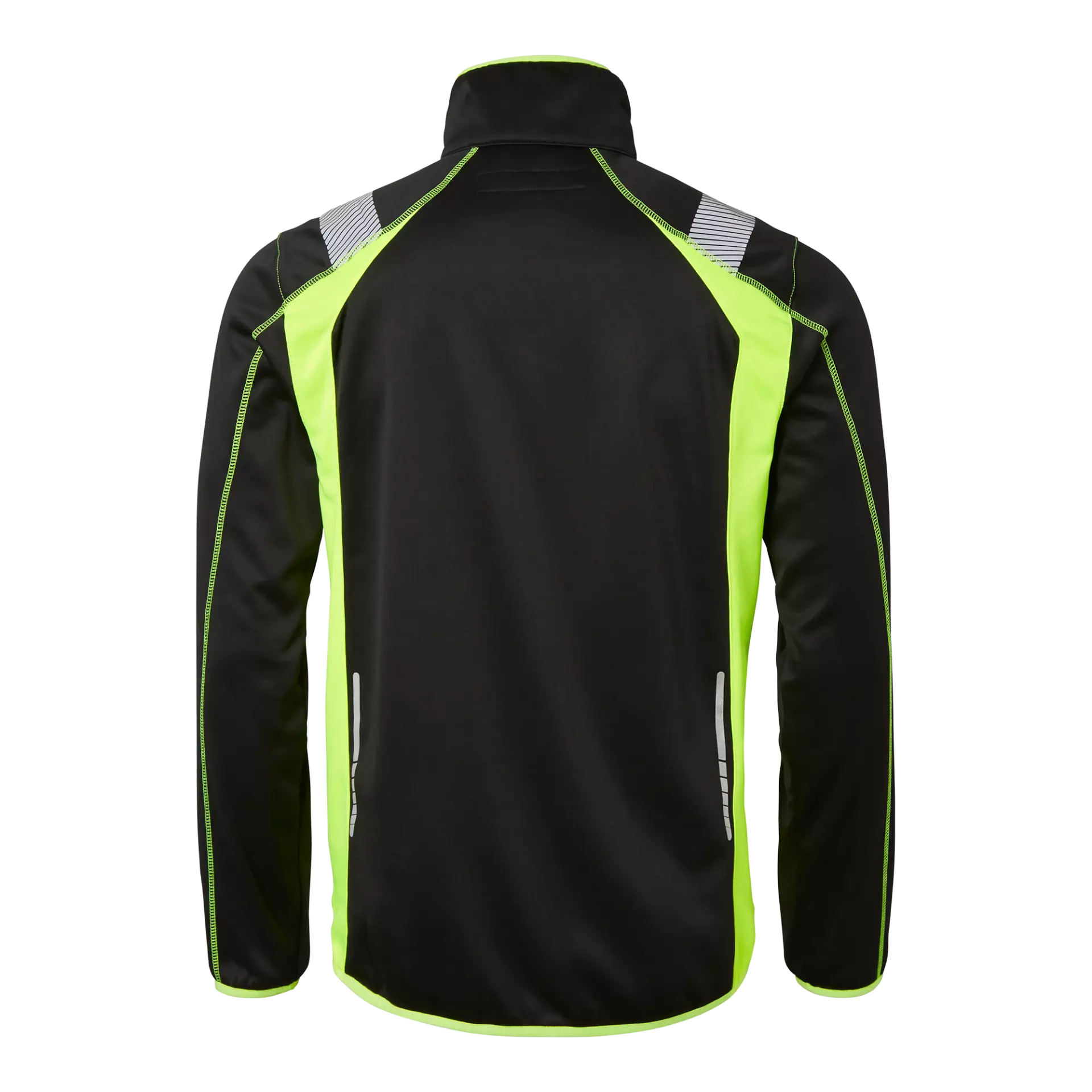 Top Swede 1000869914, Sweatjacke, Schwarz/Leuchtgelb, image 2