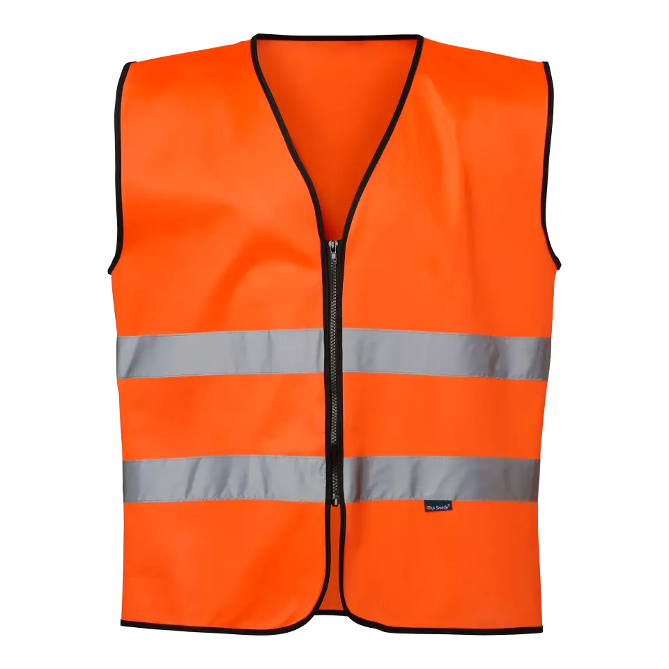 Top Swede 1000837811, High-Visibility Vest, Orange, image 1, gallery thumbnail