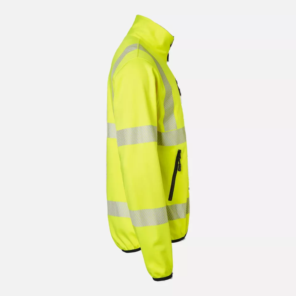 Top Swede 1000985982, Softshell Jacket, High Vis Yellow/Black, image 3, gallery thumbnail