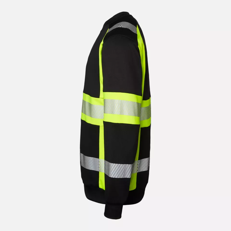 Top Swede 1001888914, Warnschutz-Sweatshirt, Schwarz/Gelb, image 4, gallery thumbnail