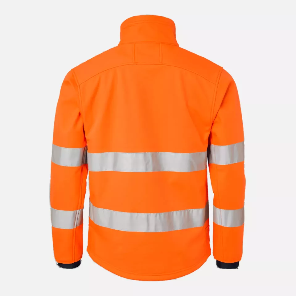 Top Swede 1000984811, Softshell Jacket High-Vis, High Vis Orange, image 2, gallery thumbnail