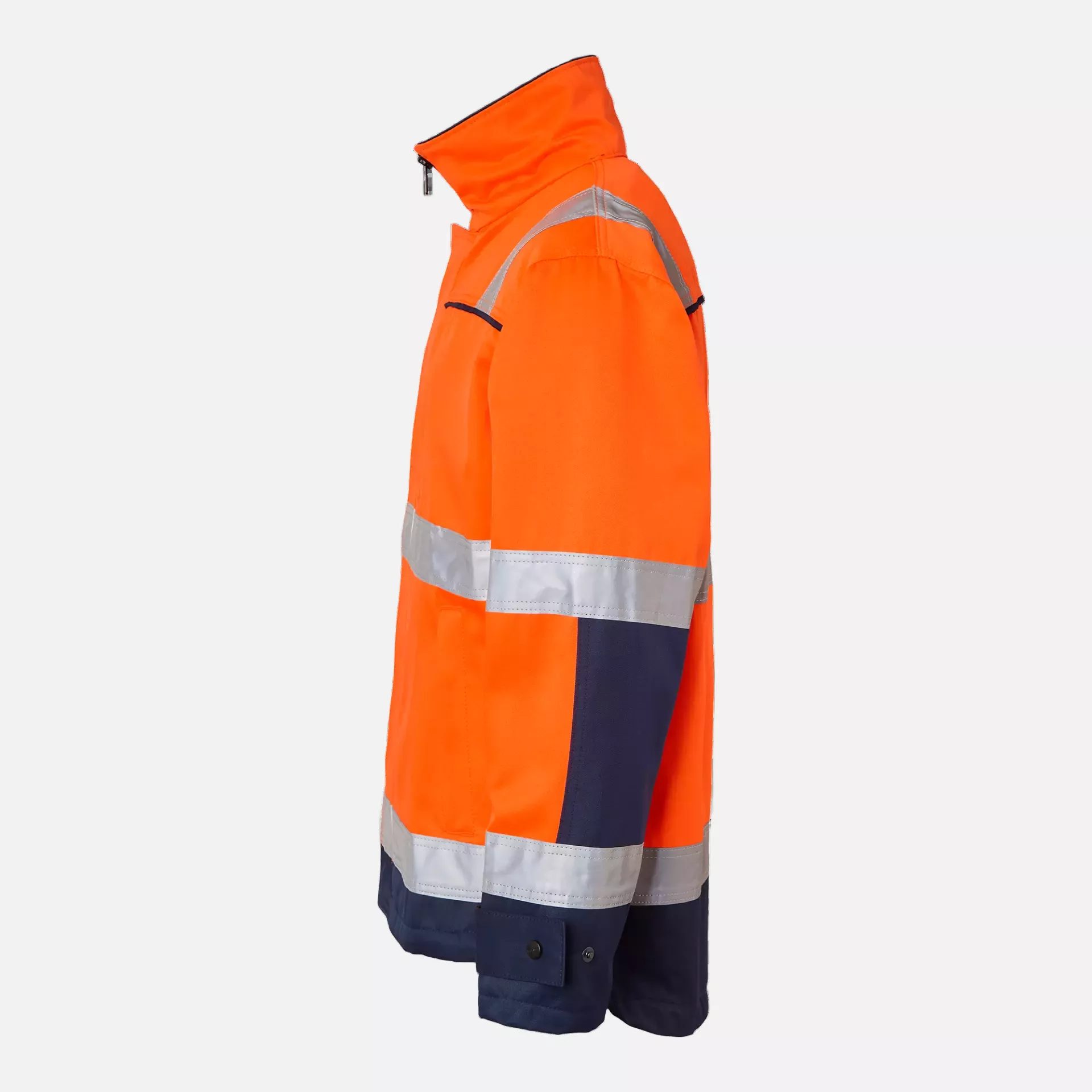 Top Swede 1000911991, High-Visibility Jacket, Orange/Navy, image 4