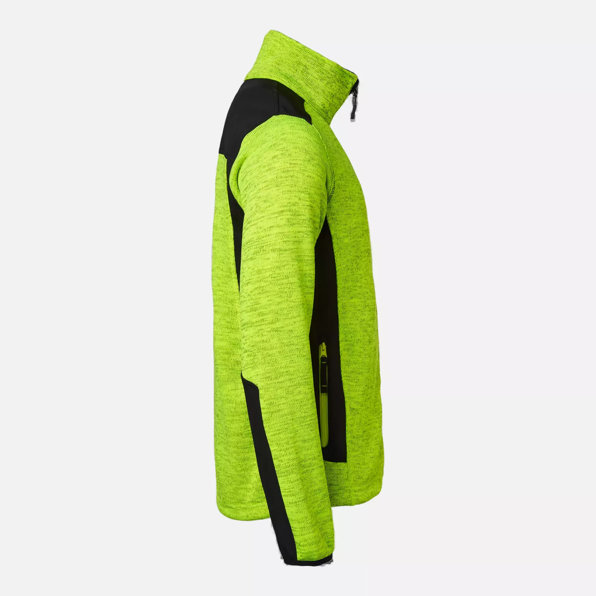 Top Swede 1000687981, Fleece Jacket, Yellow Melange/Black, image 3
