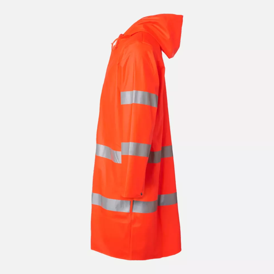 Top Swede 1000993811, Rain Coat High-Visibility, Orange, image 4, gallery thumbnail