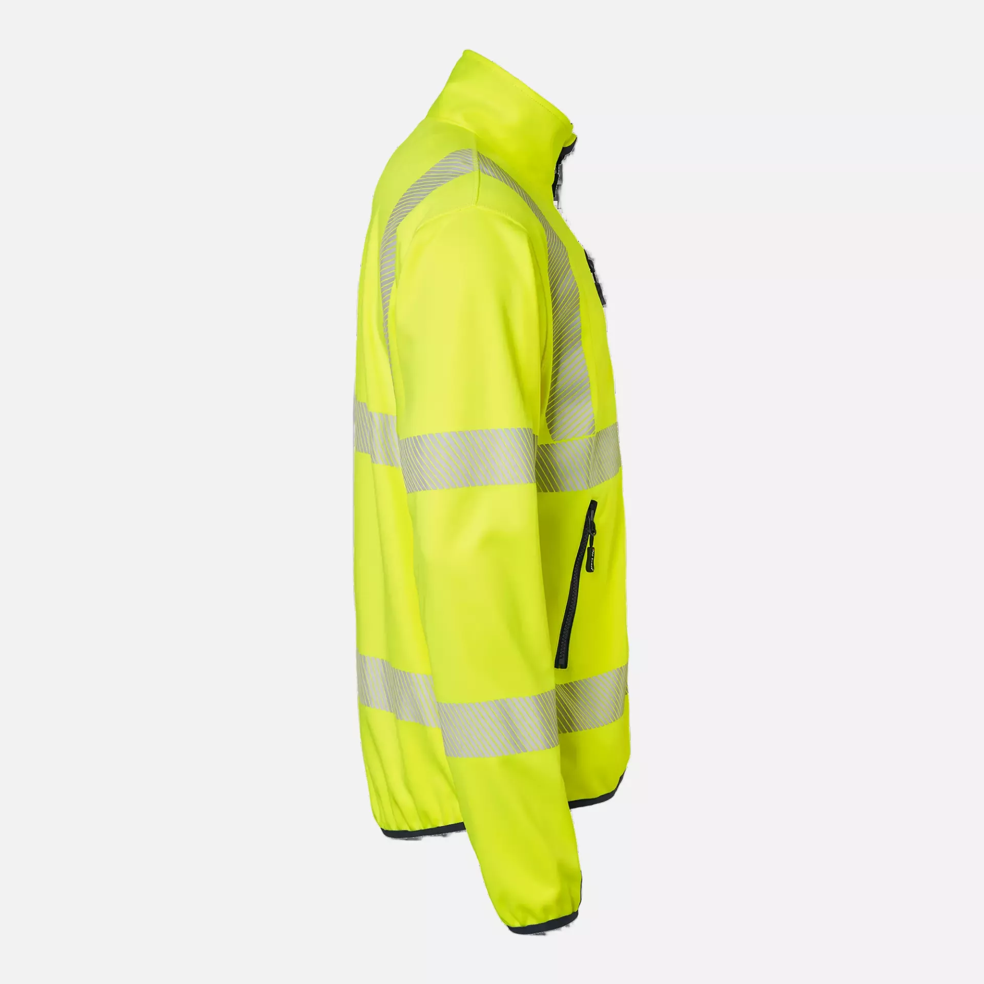 Top Swede 1000985983, Warnschutz-Softshelljacke, Warnschutz-Gelb/Marine, image 3
