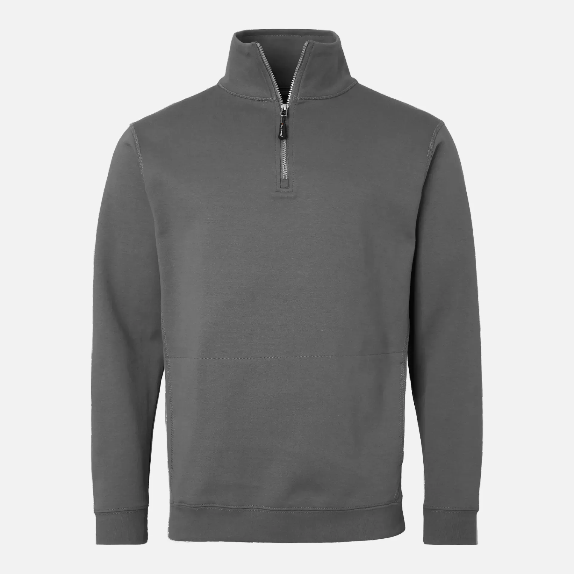 Top Swede 1000641021, Quarter-zip Sweatshirt, Dark Grey, image 1