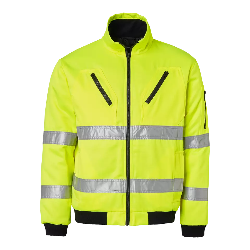 Top Swede 1000926712, Work Jacket, High Vis Yellow, image 1, gallery thumbnail