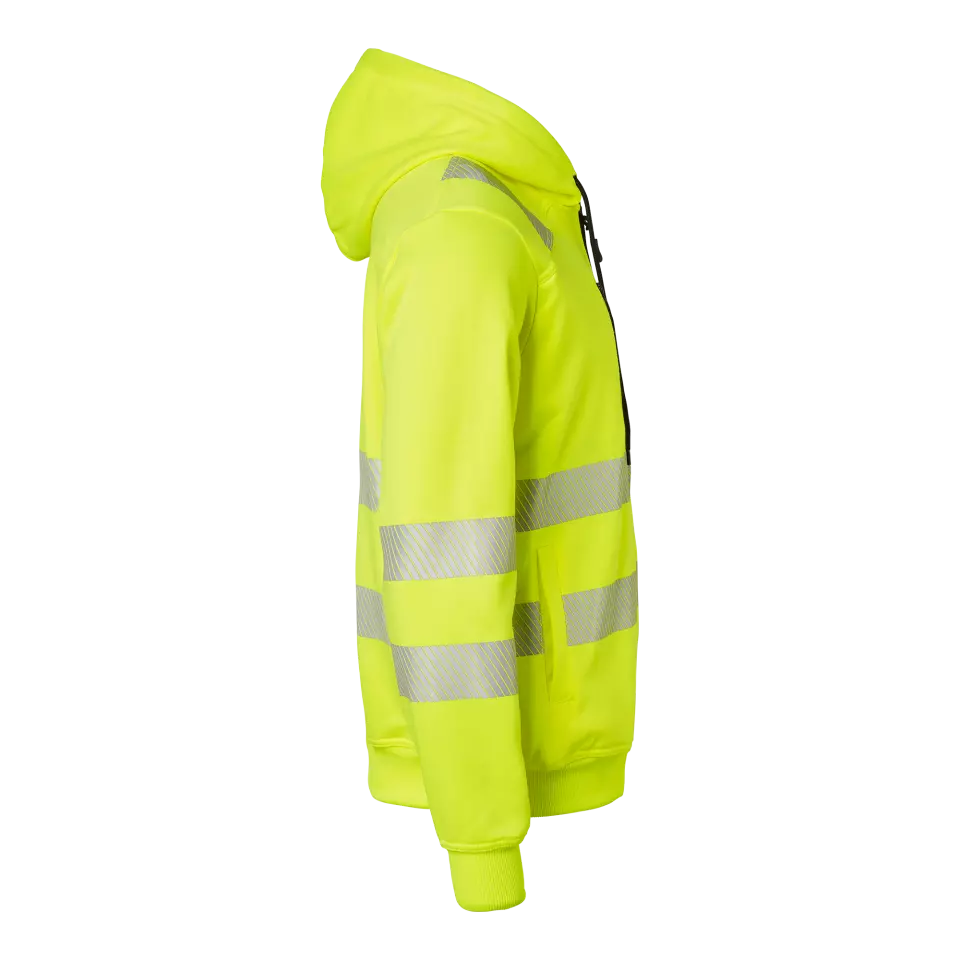 Top Swede 1000863712, Warnschutz-Sweatjacke, Gelb, image 3, gallery thumbnail