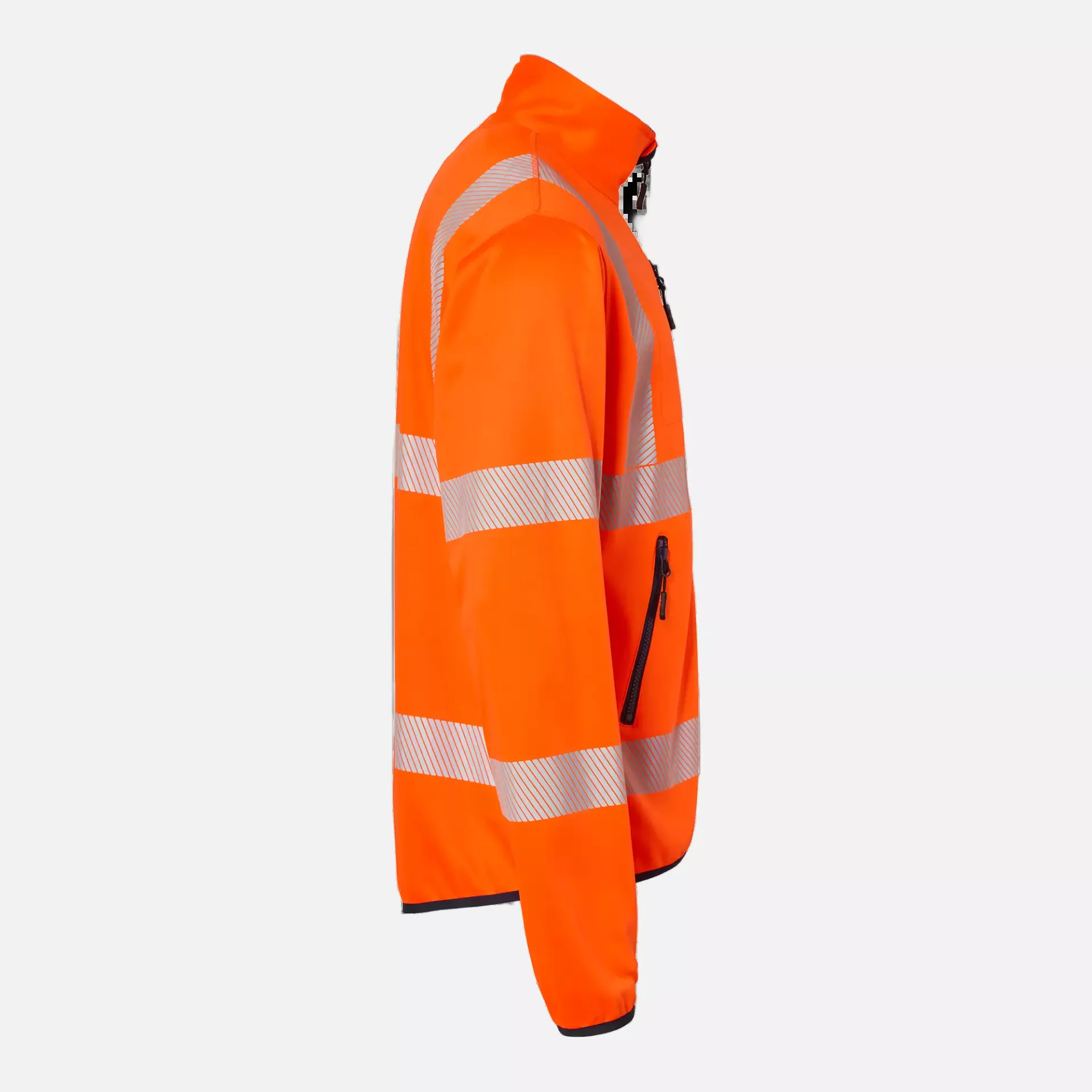 Top Swede 1000985991, High-Visibility Softshell Jacket, High Vis Orange/Navy, image 3