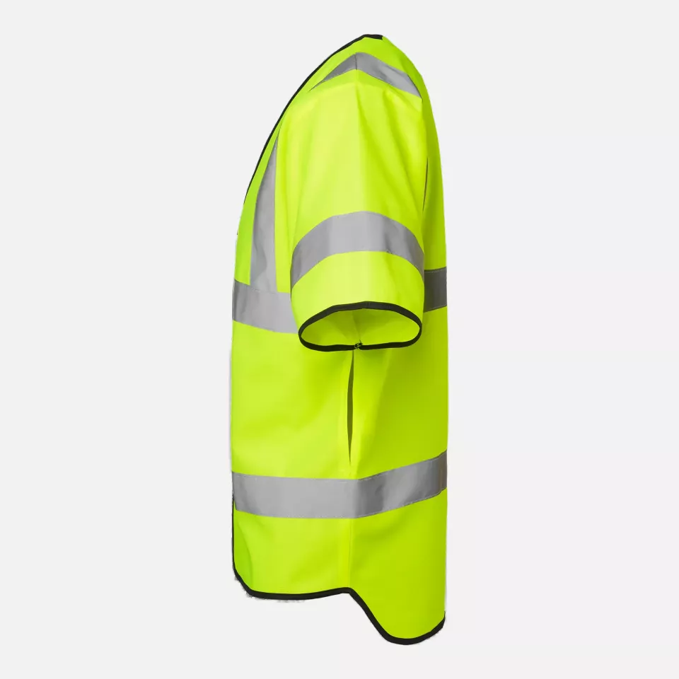 Top Swede 1000689712, 125 High-Visibility Vest, Yellow, image 4, gallery thumbnail