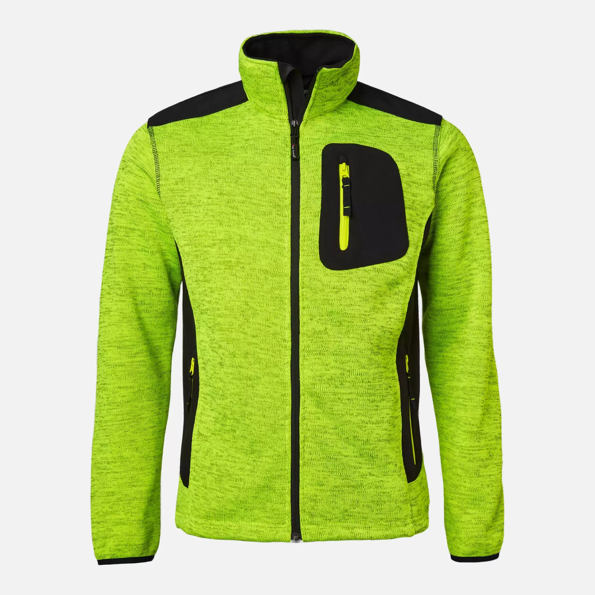 Top Swede 1000687981, Fleece Jacket, Yellow Melange/Black, image 1