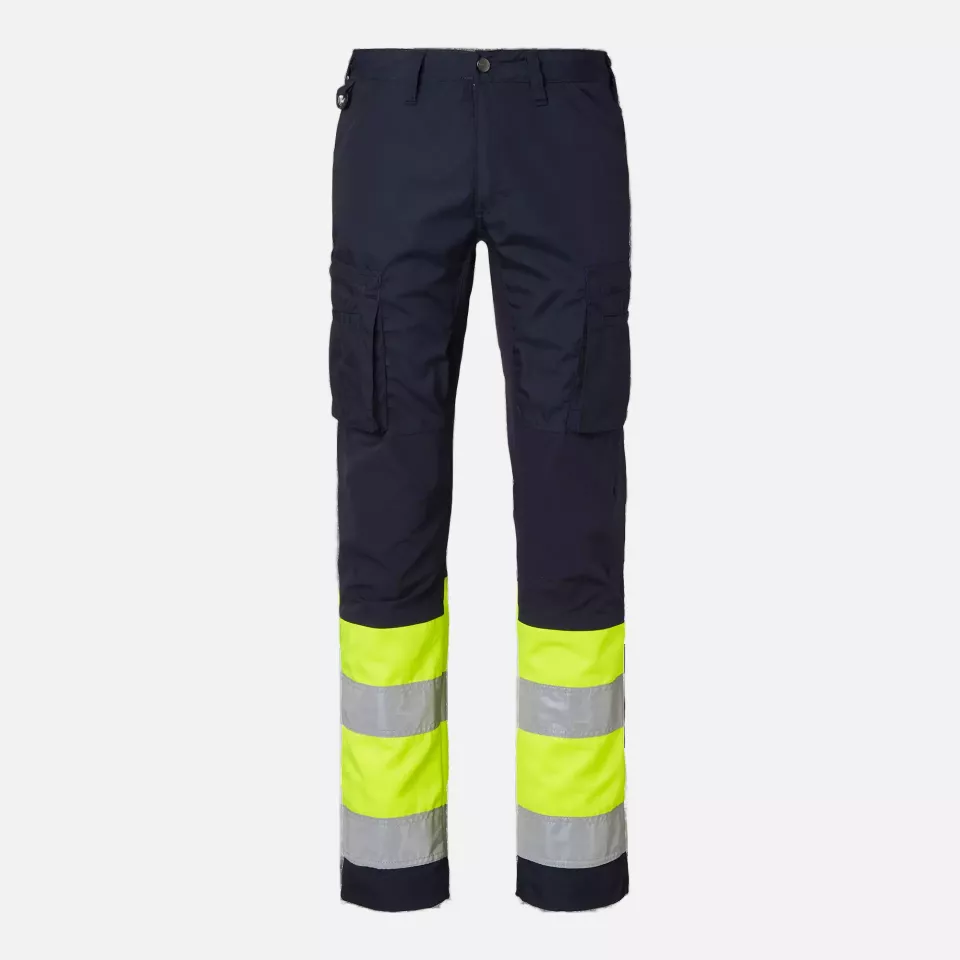 Top Swede 1000828960, Service Trousers High-Visibility, Navy/High Vis Yellow, image 1, gallery thumbnail