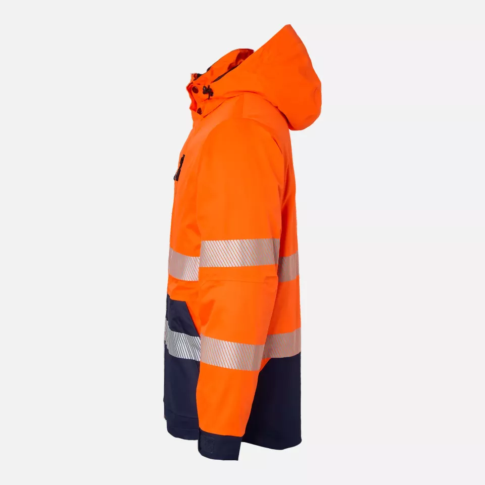 Top Swede 1000691991, Jacket Fluorescent, Orange/Navy, image 4, gallery thumbnail