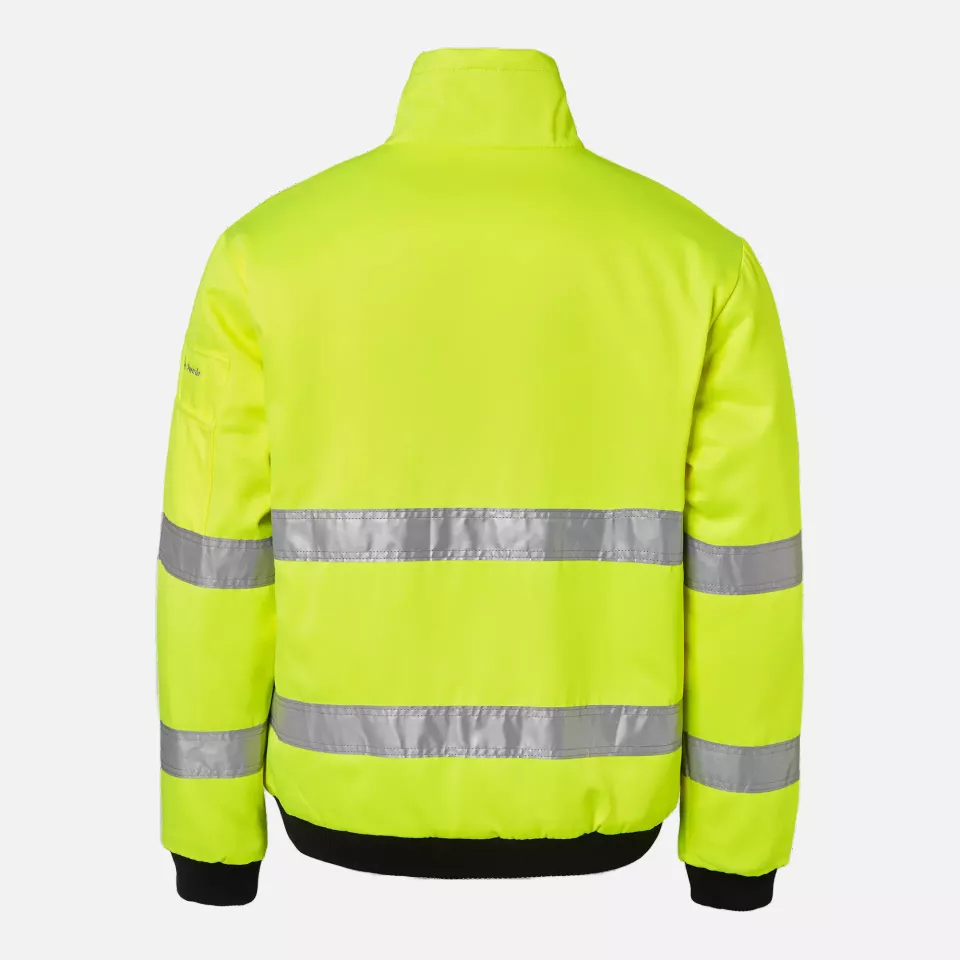 Top Swede 1000926712, Work Jacket, High Vis Yellow, image 2, gallery thumbnail