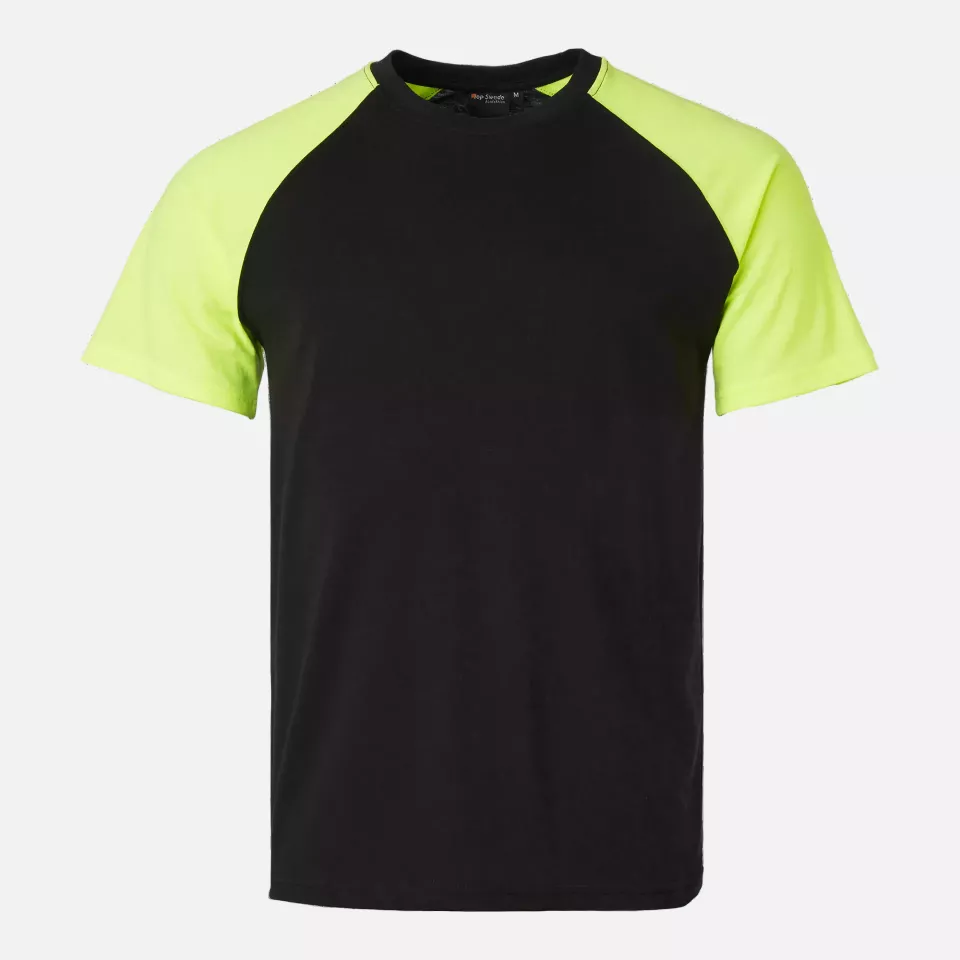 Top Swede 1000664914, T-Shirt, Black/High Vis Yellow, image 1, gallery thumbnail