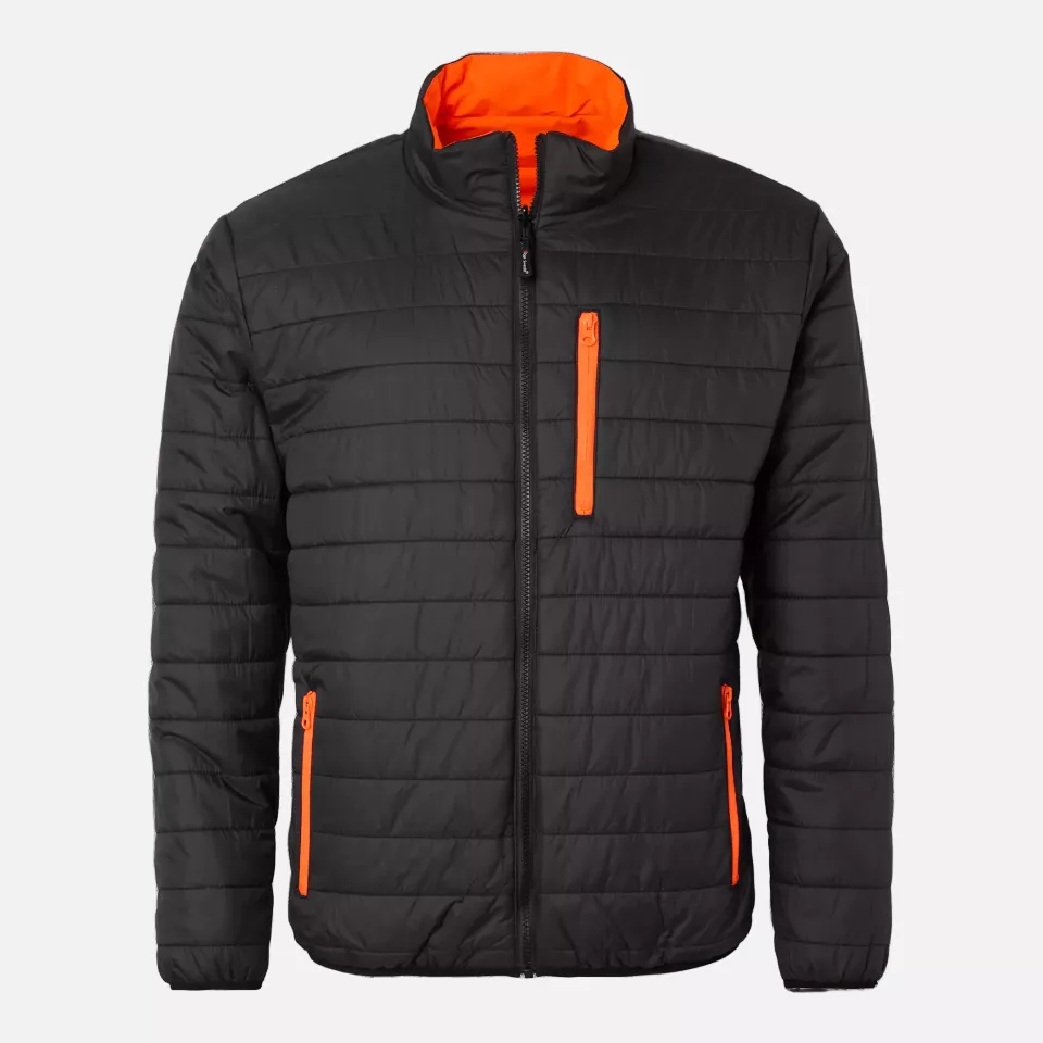Top Swede 1000693990, Work Jacket, Orange/Black, image 5, gallery thumbnail