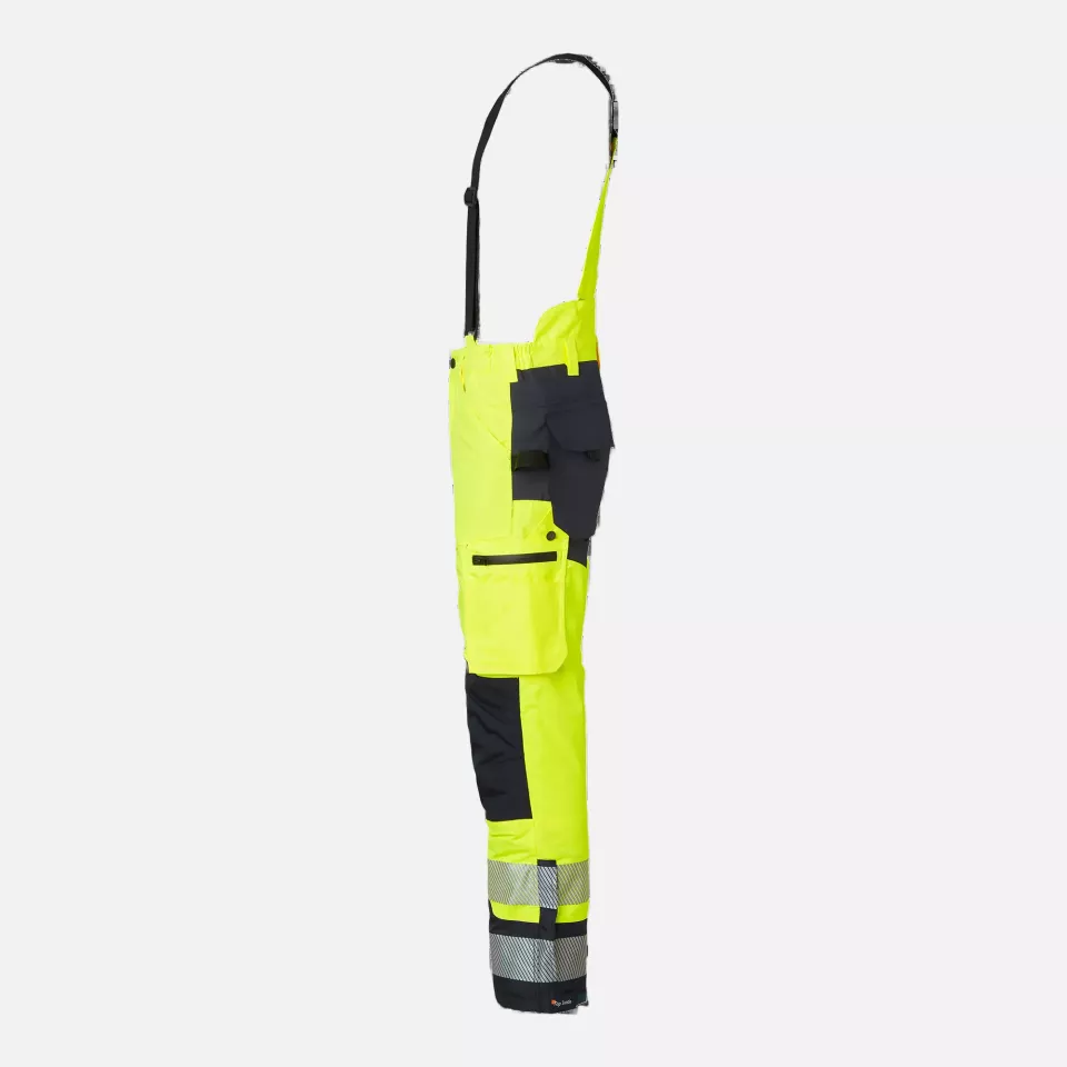 Top Swede 1000685983, Winter Trousers, High Vis Yellow/Navy, image 4, gallery thumbnail