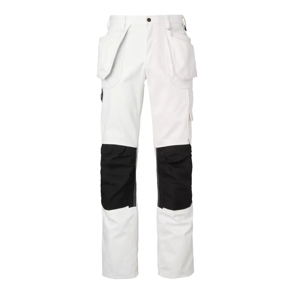 Top Swede 1000855924, Painter's Trousers, White/Black, image 1, gallery thumbnail