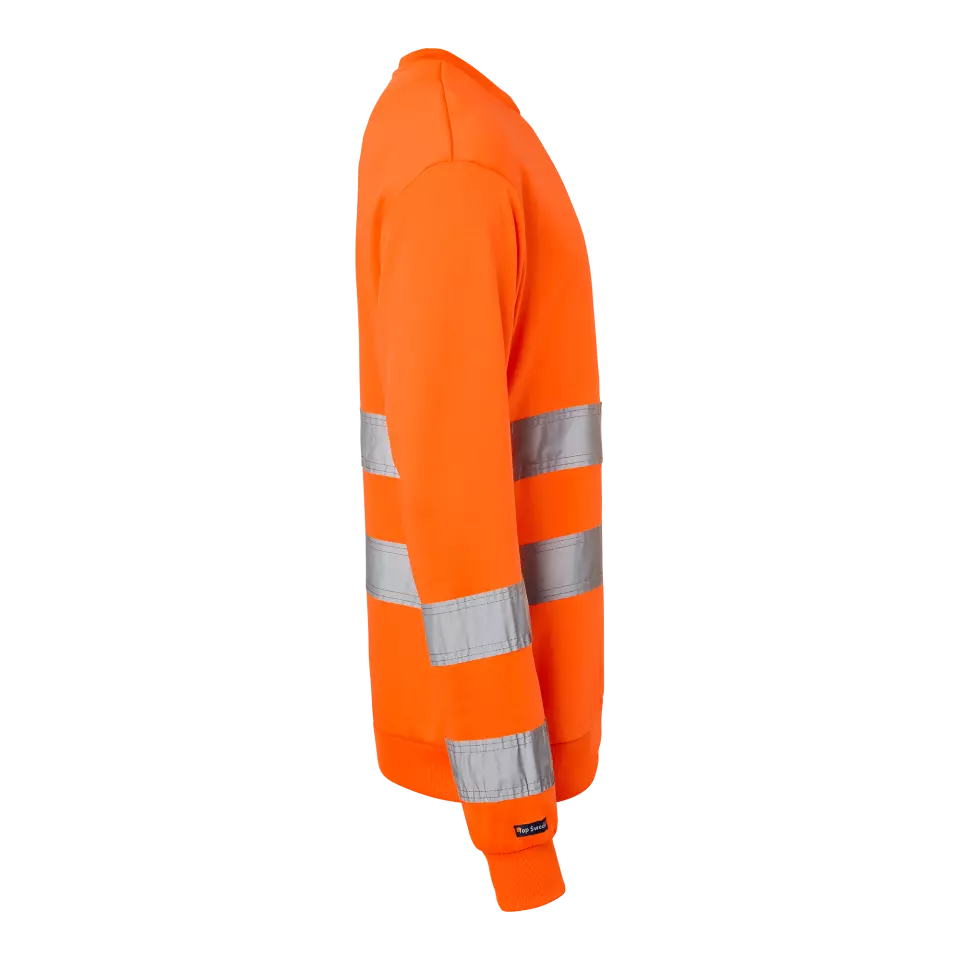 Top Swede 1000917811, Warnschutz-Sweatjacke, Warnorange, image 3, gallery thumbnail