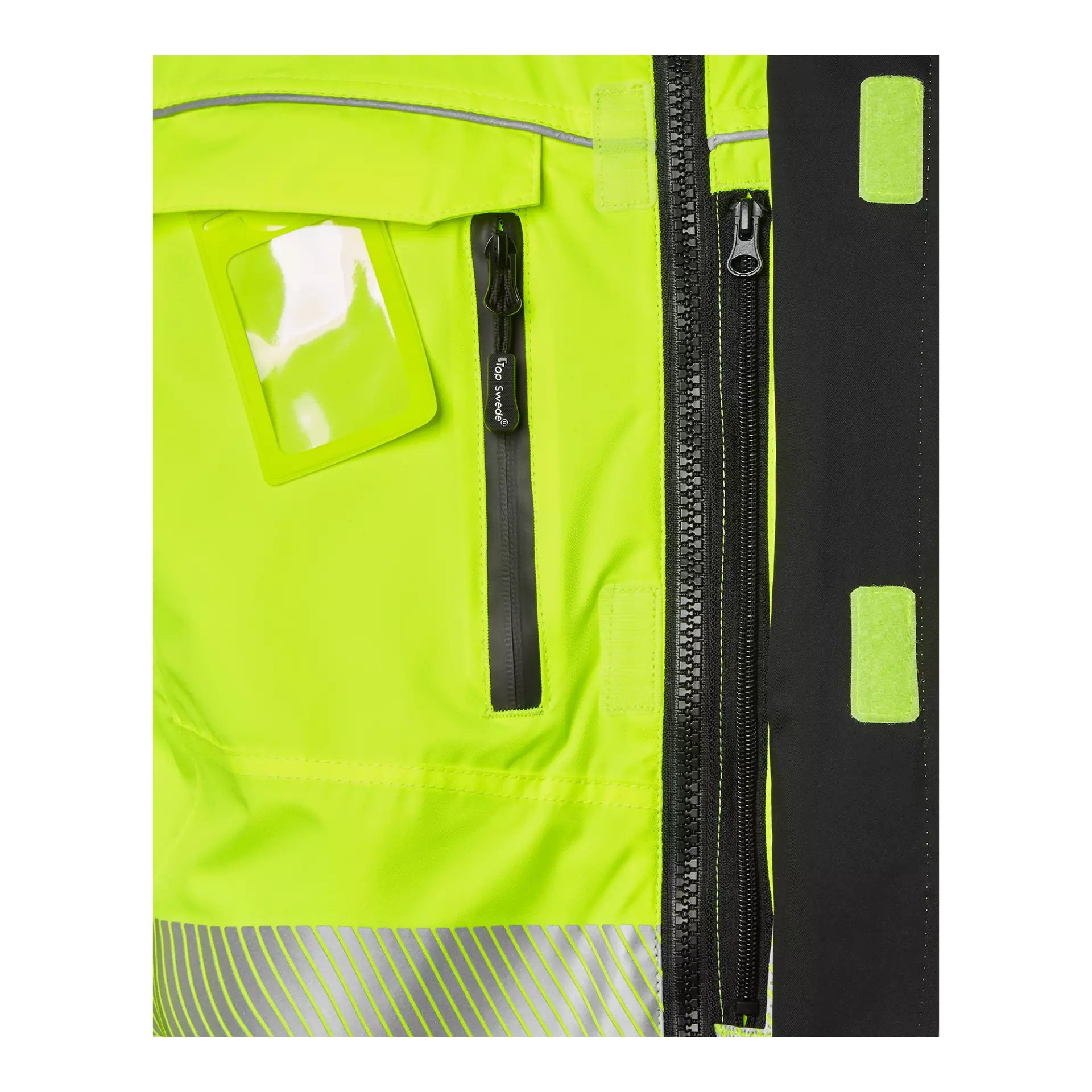 Top Swede 1000694982, Arbeitsjacke, Gelb/Schwarz, image 5