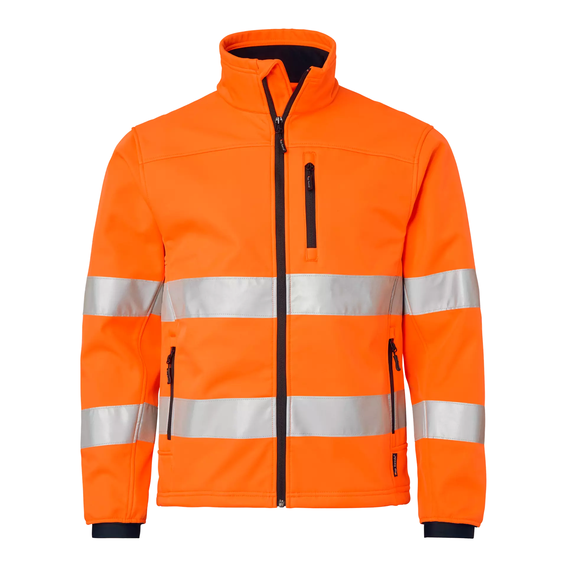 Top Swede 1000984811, Softshell Jacket High-Vis, High Vis Orange