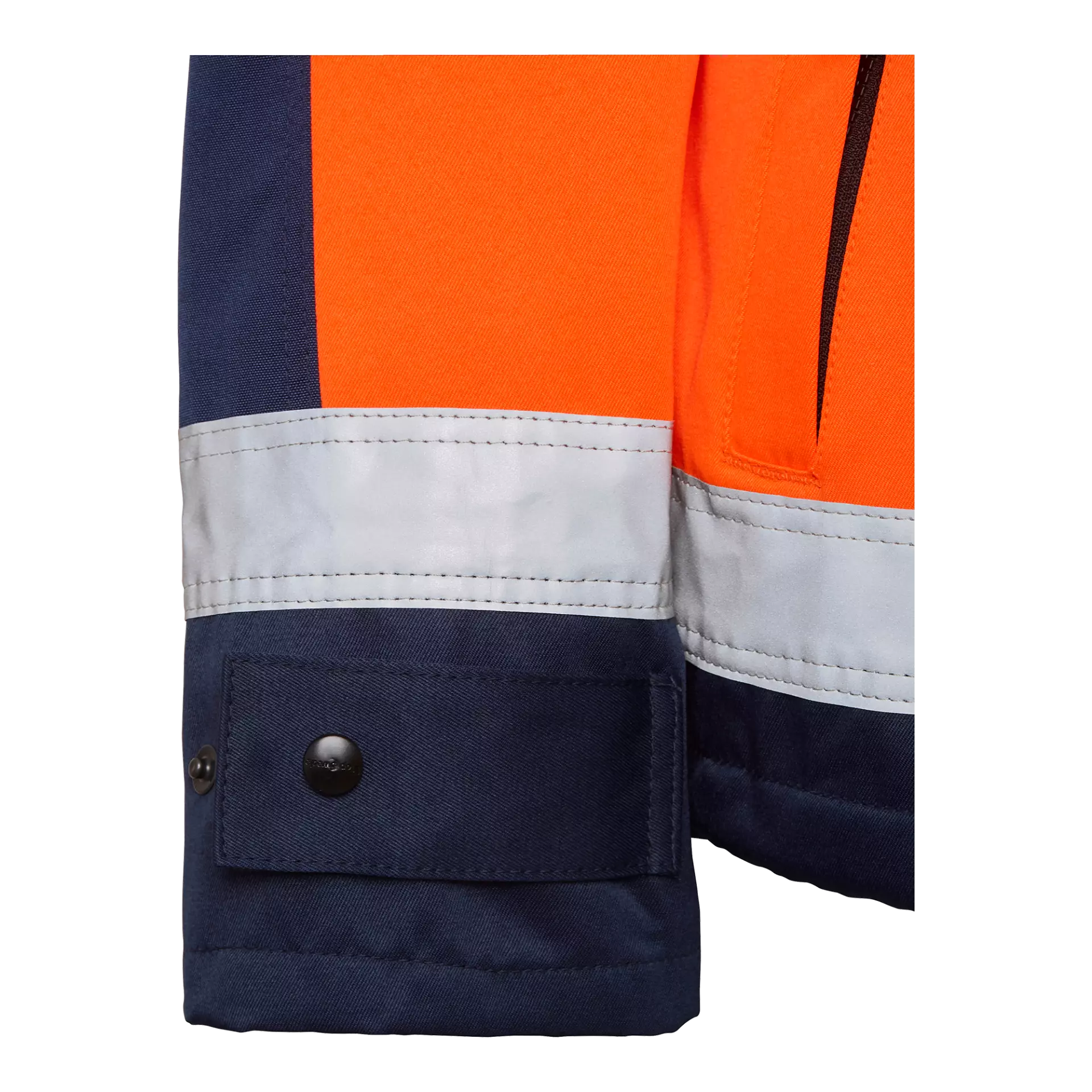 Top Swede 1000911991, High-Visibility Jacket, Orange/Navy, image 5