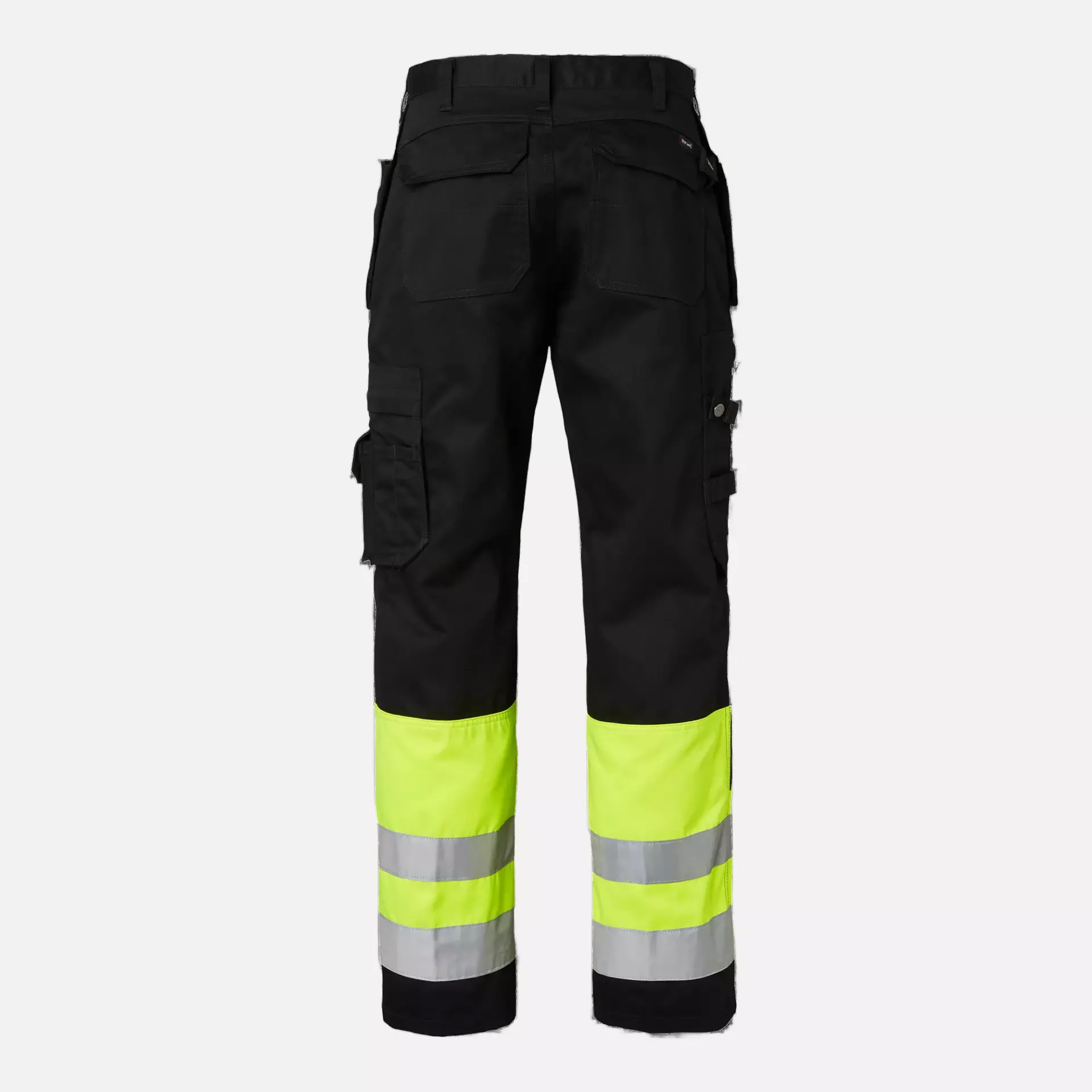 Top Swede 1000825914, Craftsmen Trousers High-Visibility, Black/High Vis Yellow, image 2