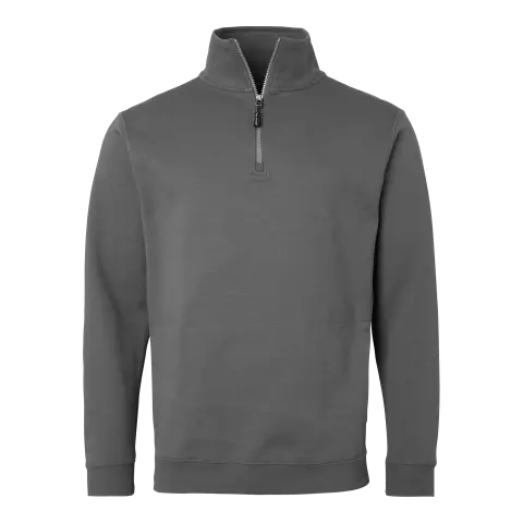Top Swede Quarter-zip Sweatshirt, Dark Grey