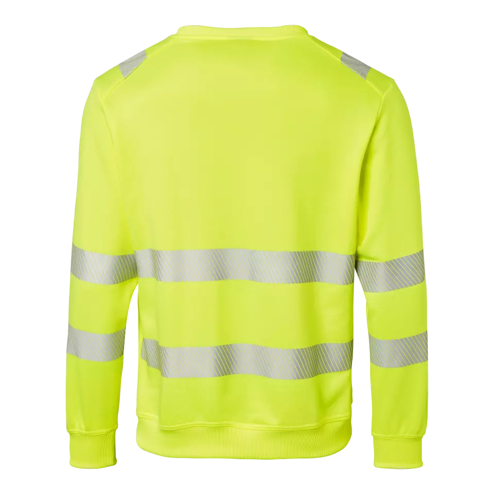 Top Swede 1000862712, High-Visibility Sweatshirt, High Vis Yellow, image 2, gallery thumbnail