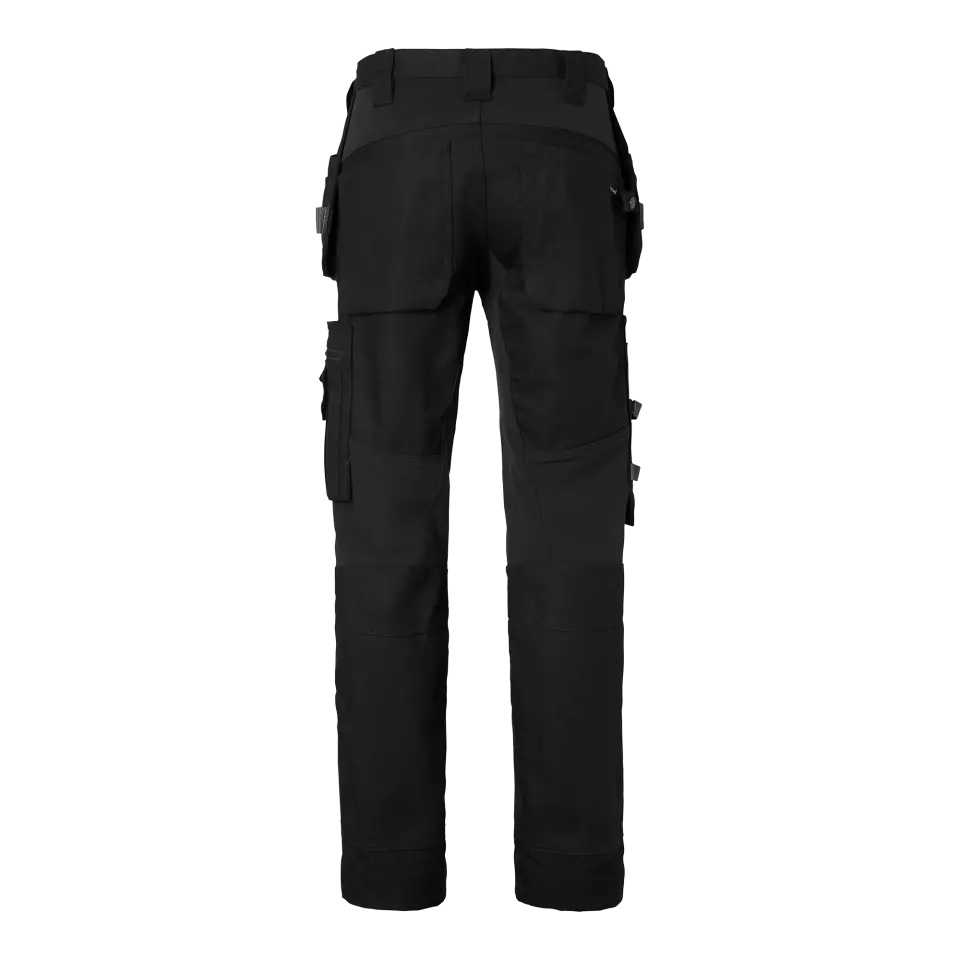 Top Swede 1000839001, Craftsmen Trousers, Black, image 2, gallery thumbnail