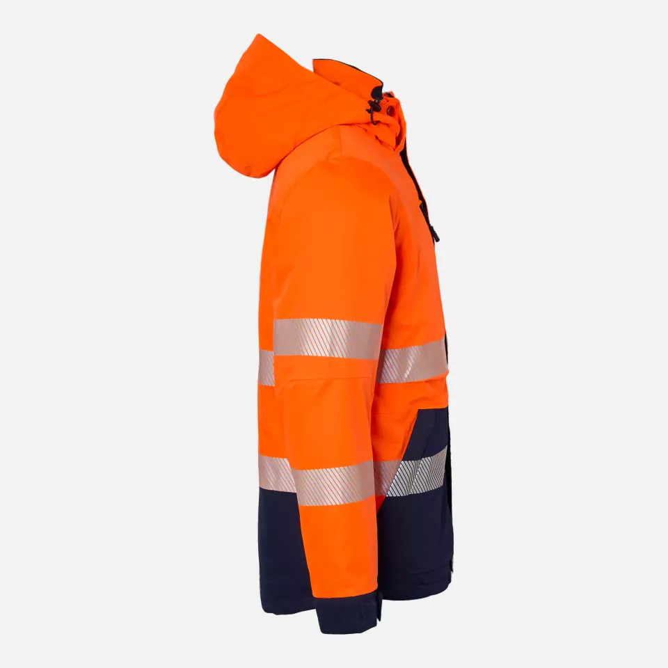 Top Swede 1000691991, Jacket Fluorescent, Orange/Navy, image 3, gallery thumbnail