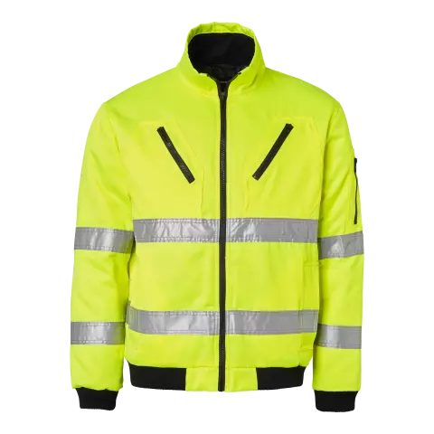 Top Swede Work Jacket, High Vis Yellow