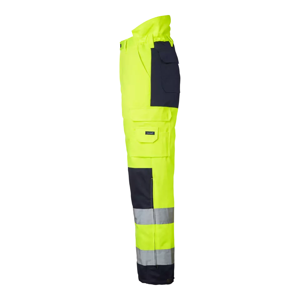 Top Swede 1000915983, Winter Trousers Hi-Vis, Yellow/Navy, image 4, gallery thumbnail