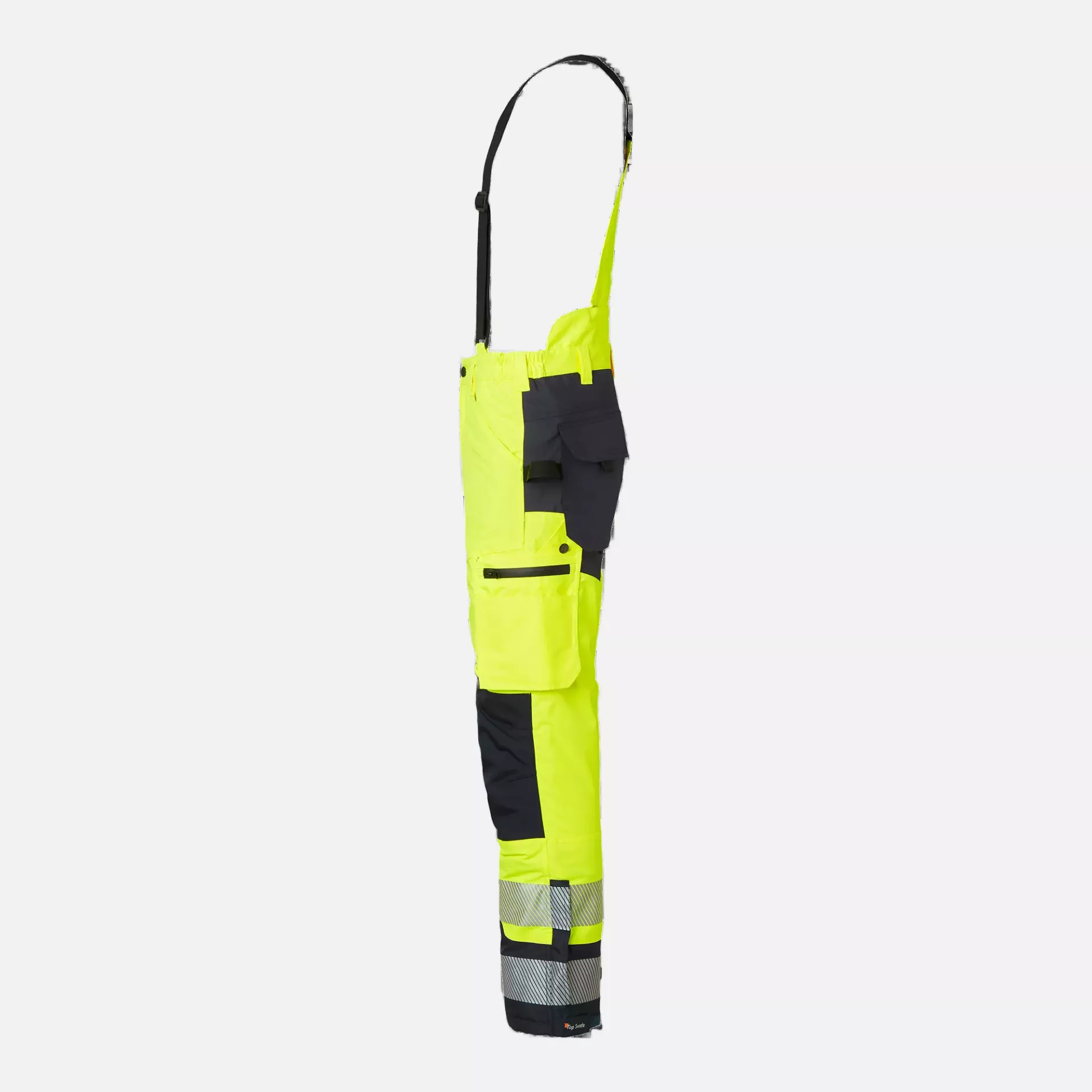 Top Swede 1000685983, Winter Trousers, High Vis Yellow/Navy, image 4