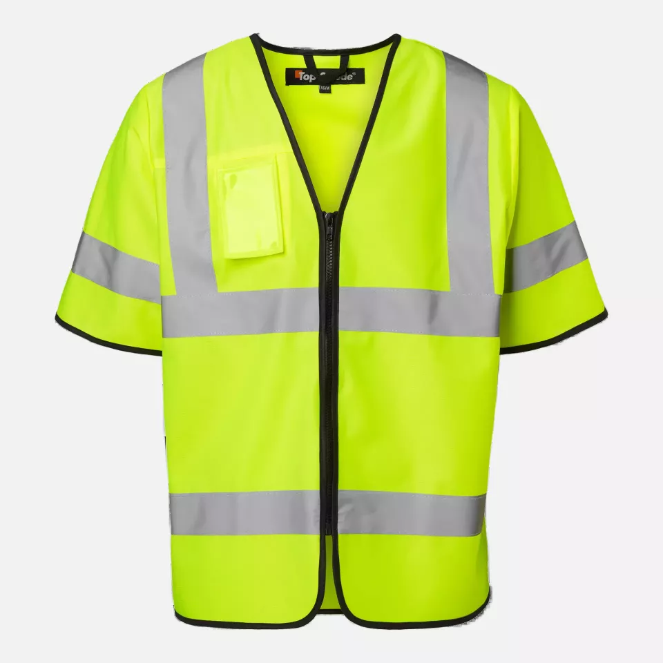 Top Swede 1000689712, 125 High-Visibility Vest, Yellow, image 1, gallery thumbnail