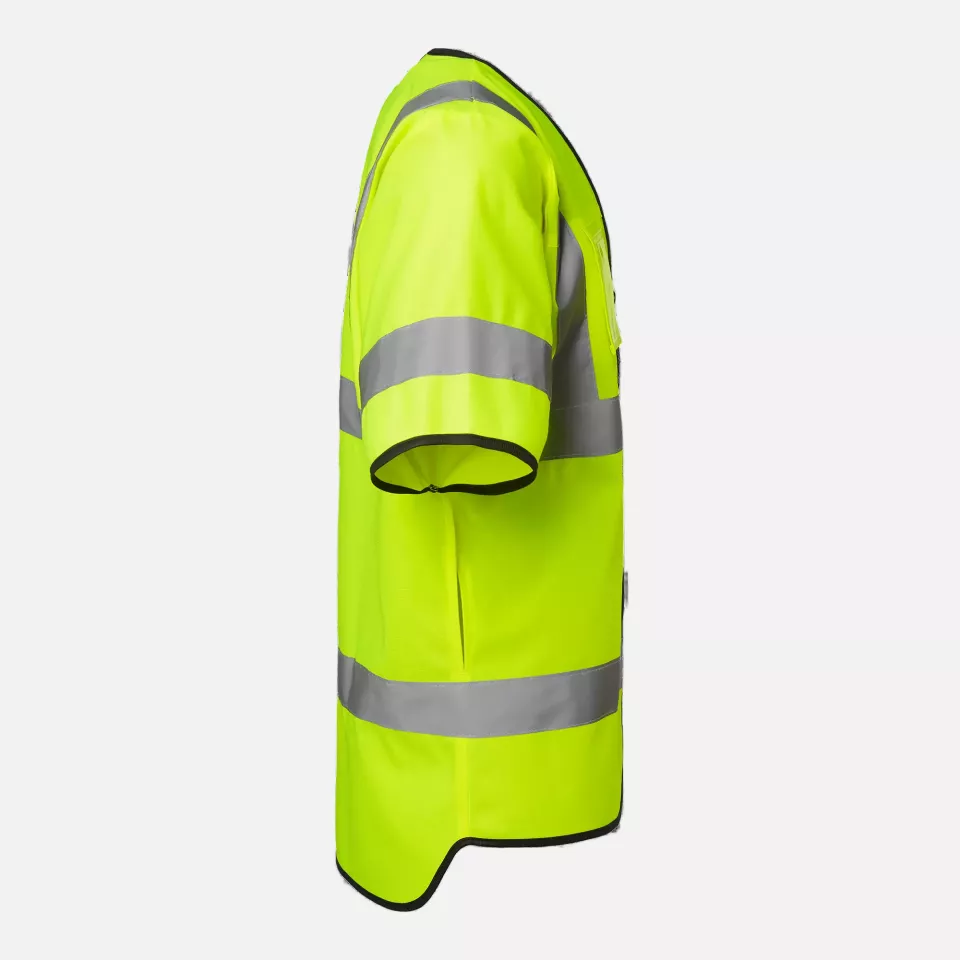 Top Swede 1000689712, 125 High-Visibility Vest, Yellow, image 3, gallery thumbnail