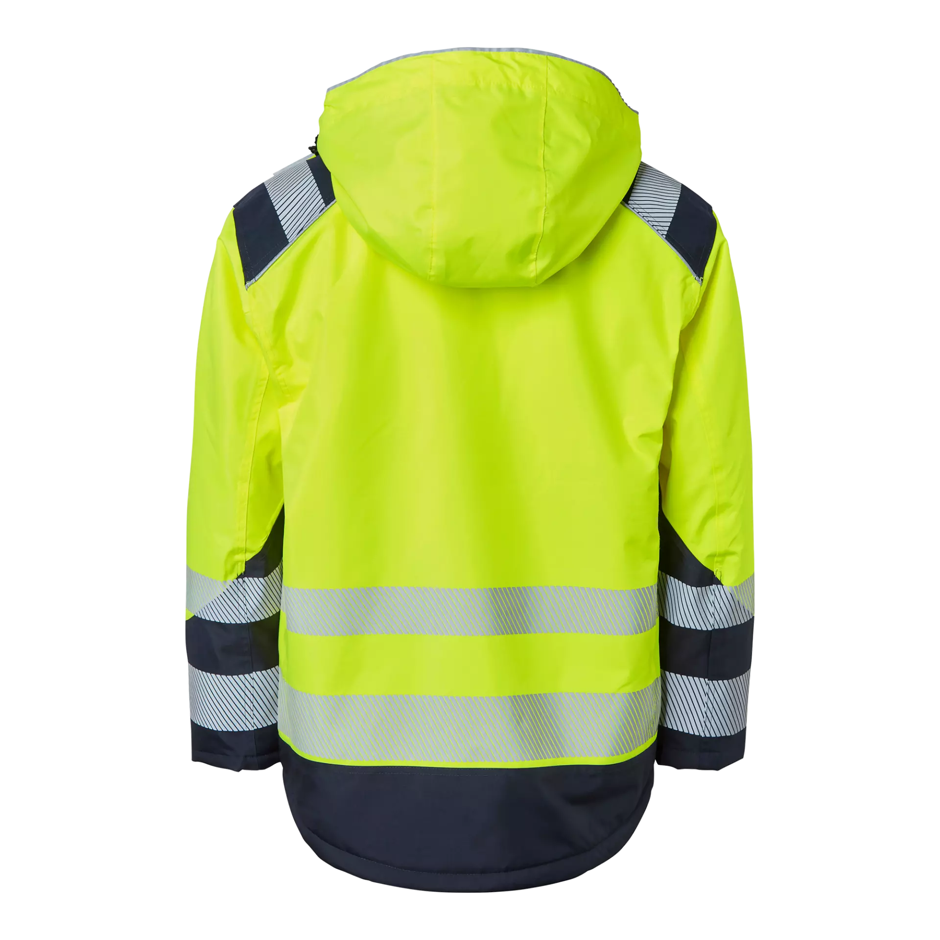 Top Swede 1000684983, High-Visibility Jacket, Yellow/Navy, image 2