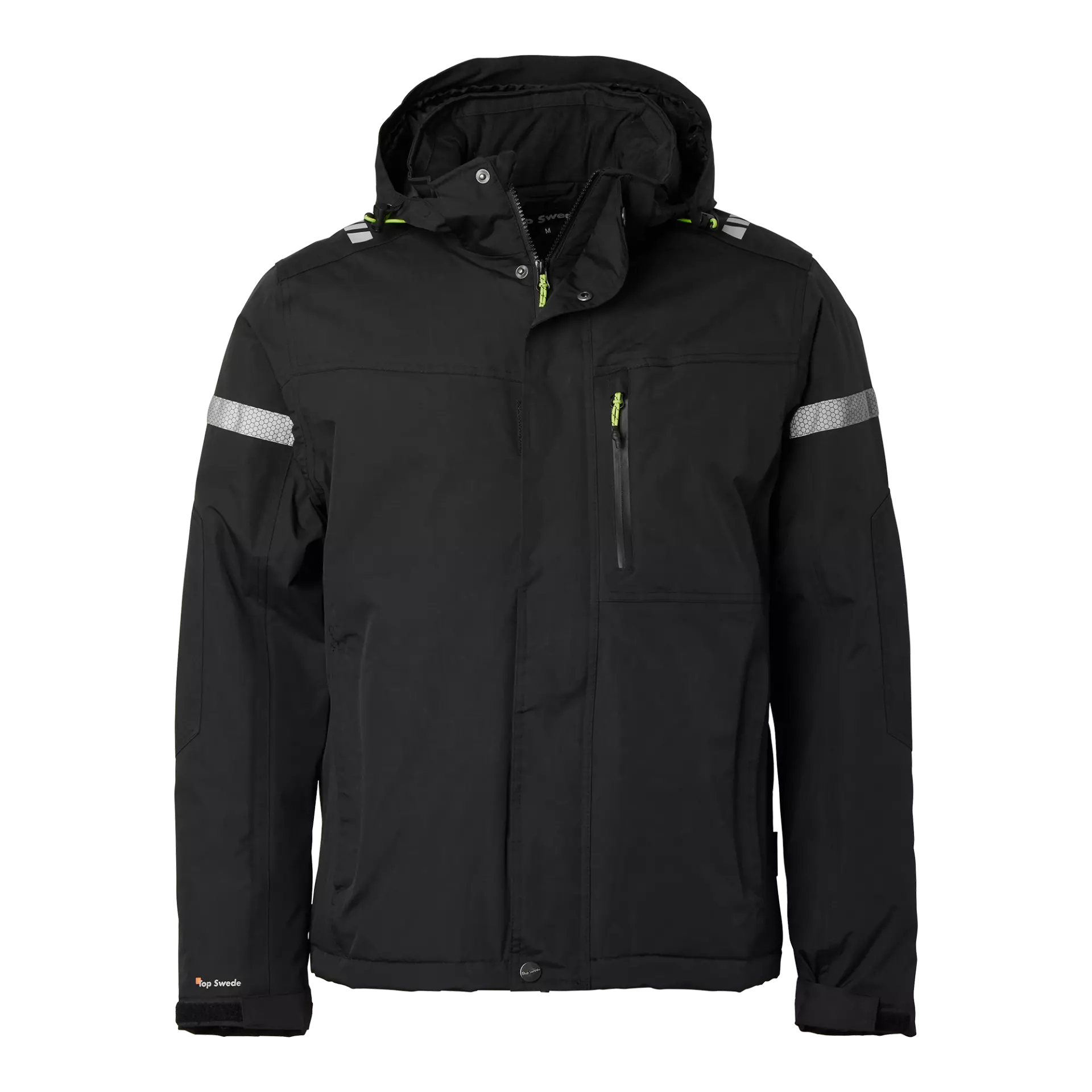 Top Swede 1000890001, Work Jacket, Black