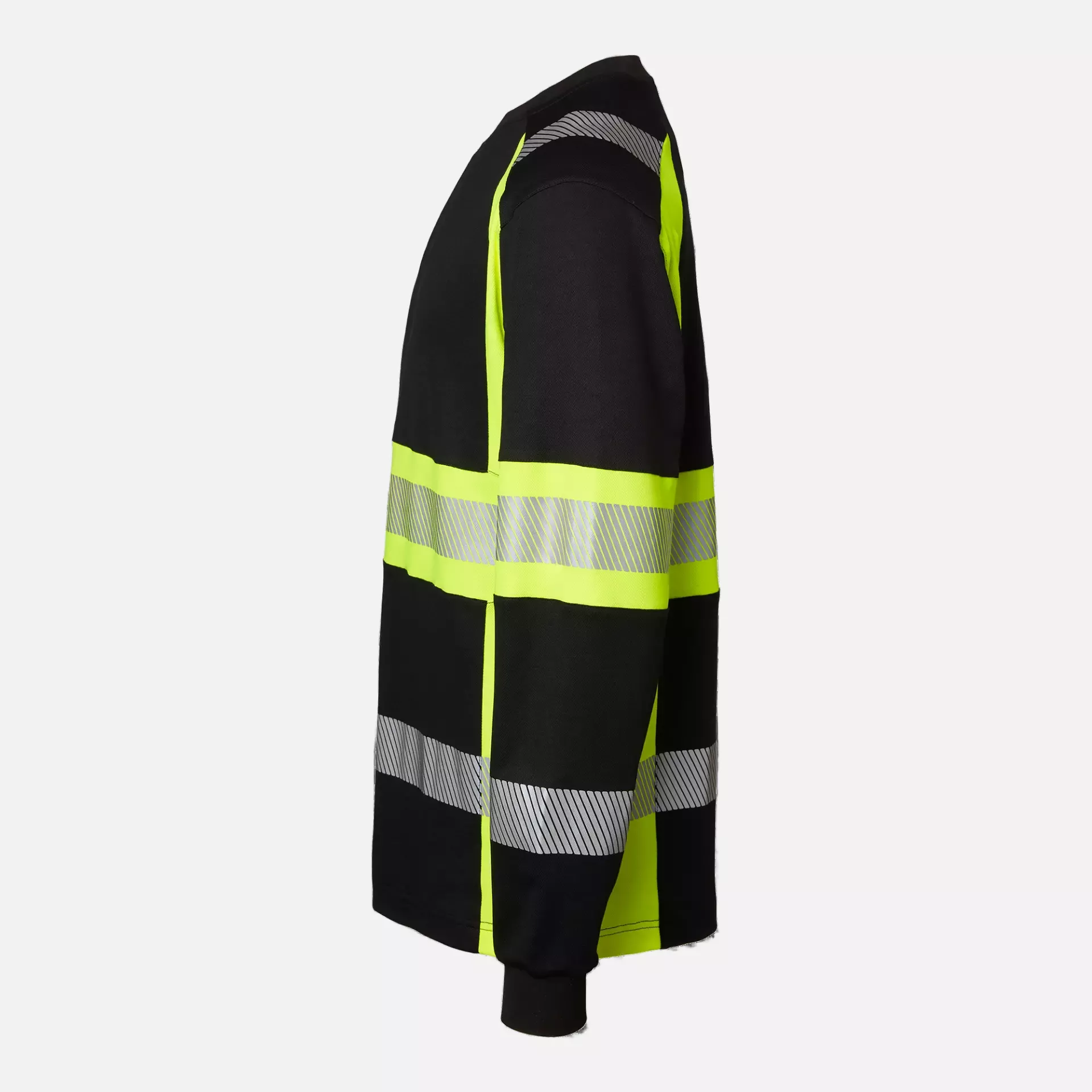Top Swede 1001887914, Long Sleeve T-Shirt, Black/High Vis Yellow, image 4