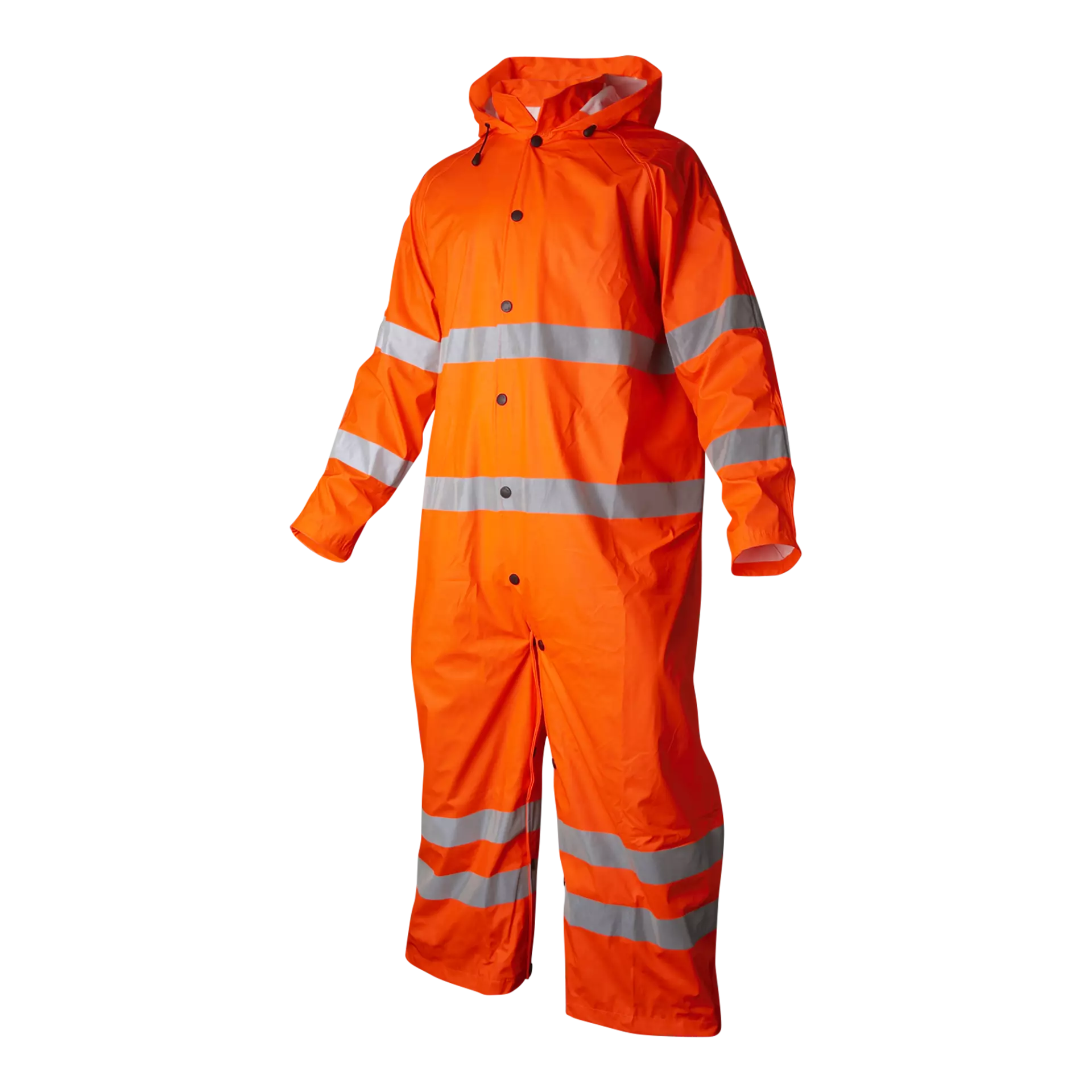 Top Swede 1000990811, High-Visibility Rain Coat, Orange, image 2