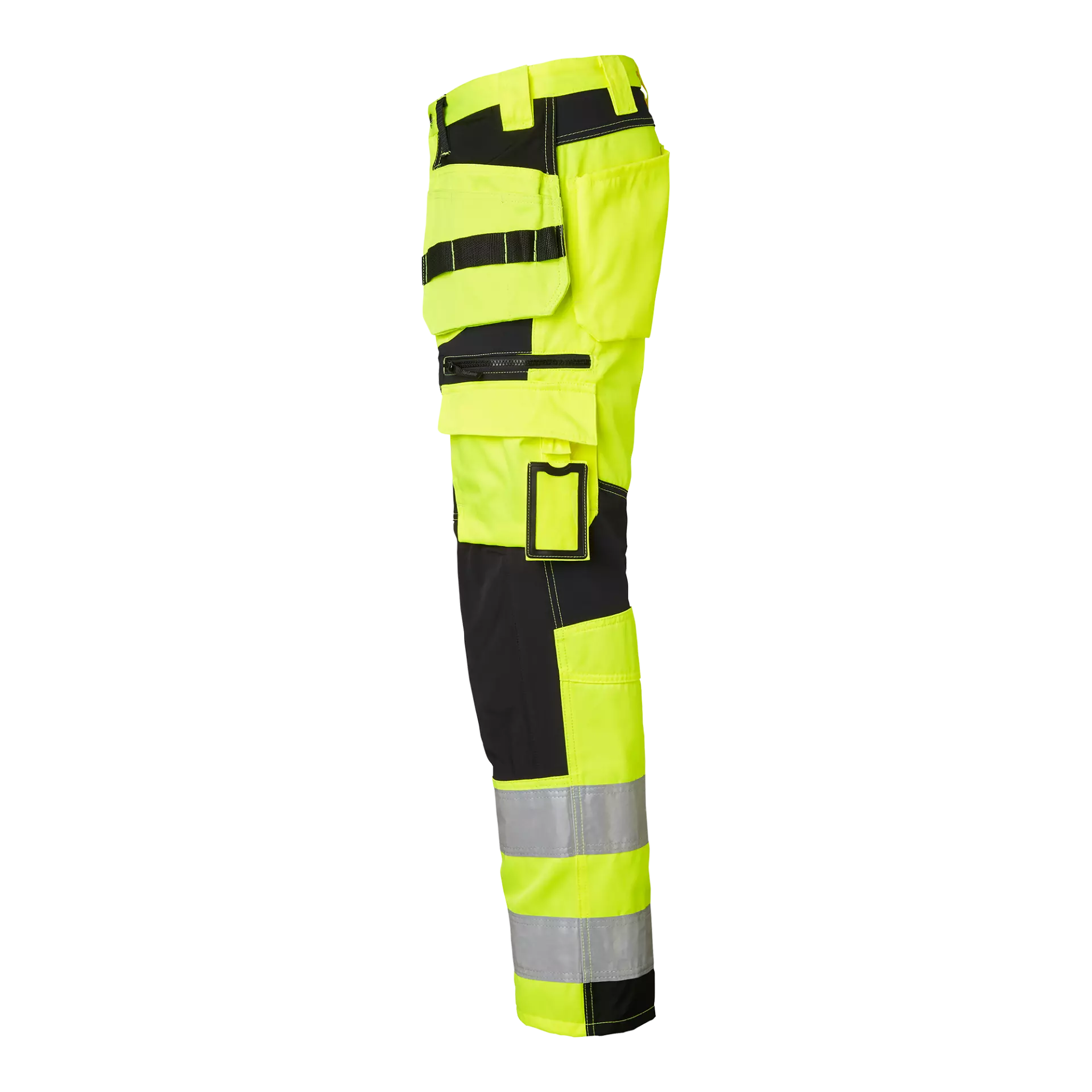 Top Swede 1000838982, Craftsmen Work Pants High-Visibility, High Vis Yellow/Black, image 4